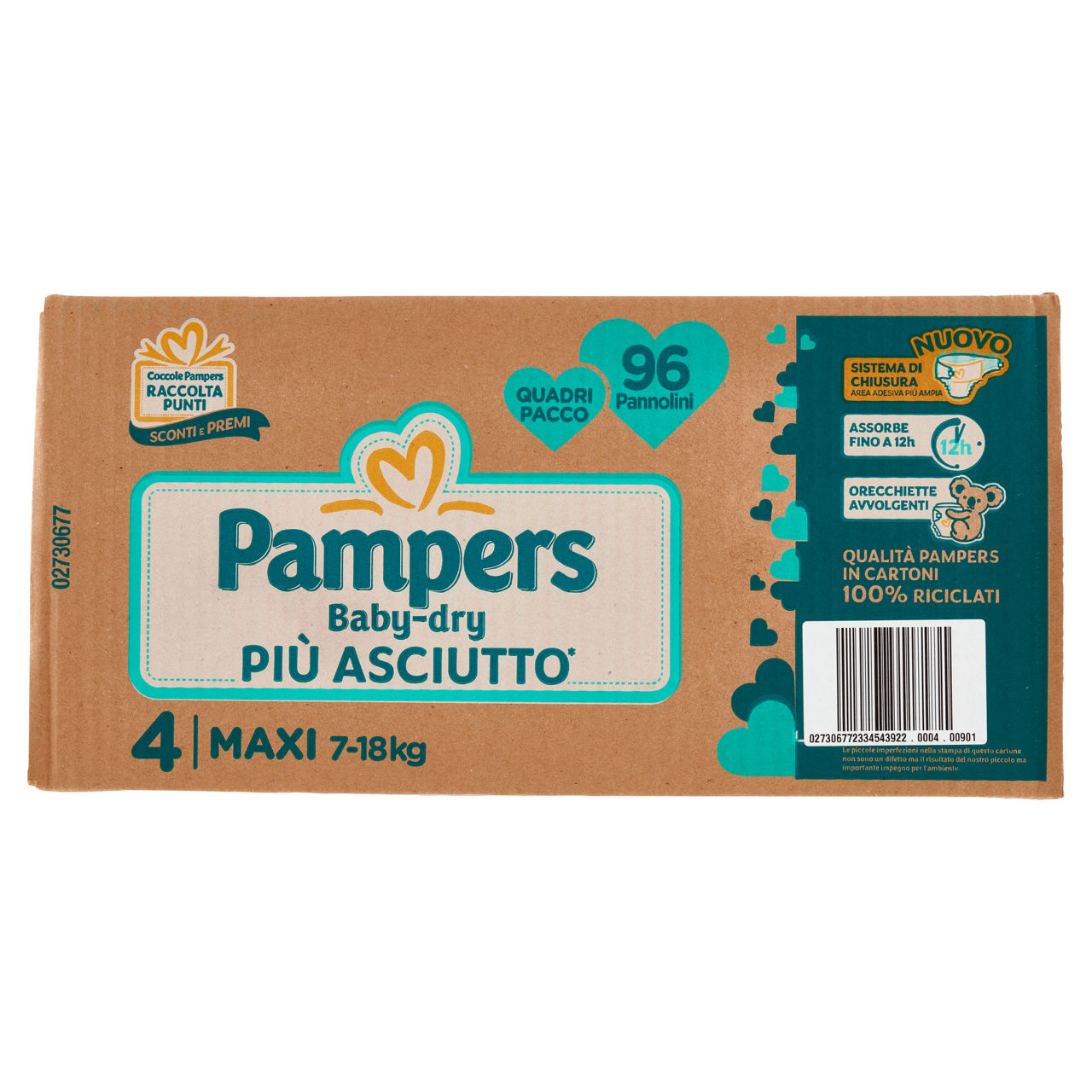 Pannolini maxi tg 4 kg 7-18 pz 96 - Immagine 21