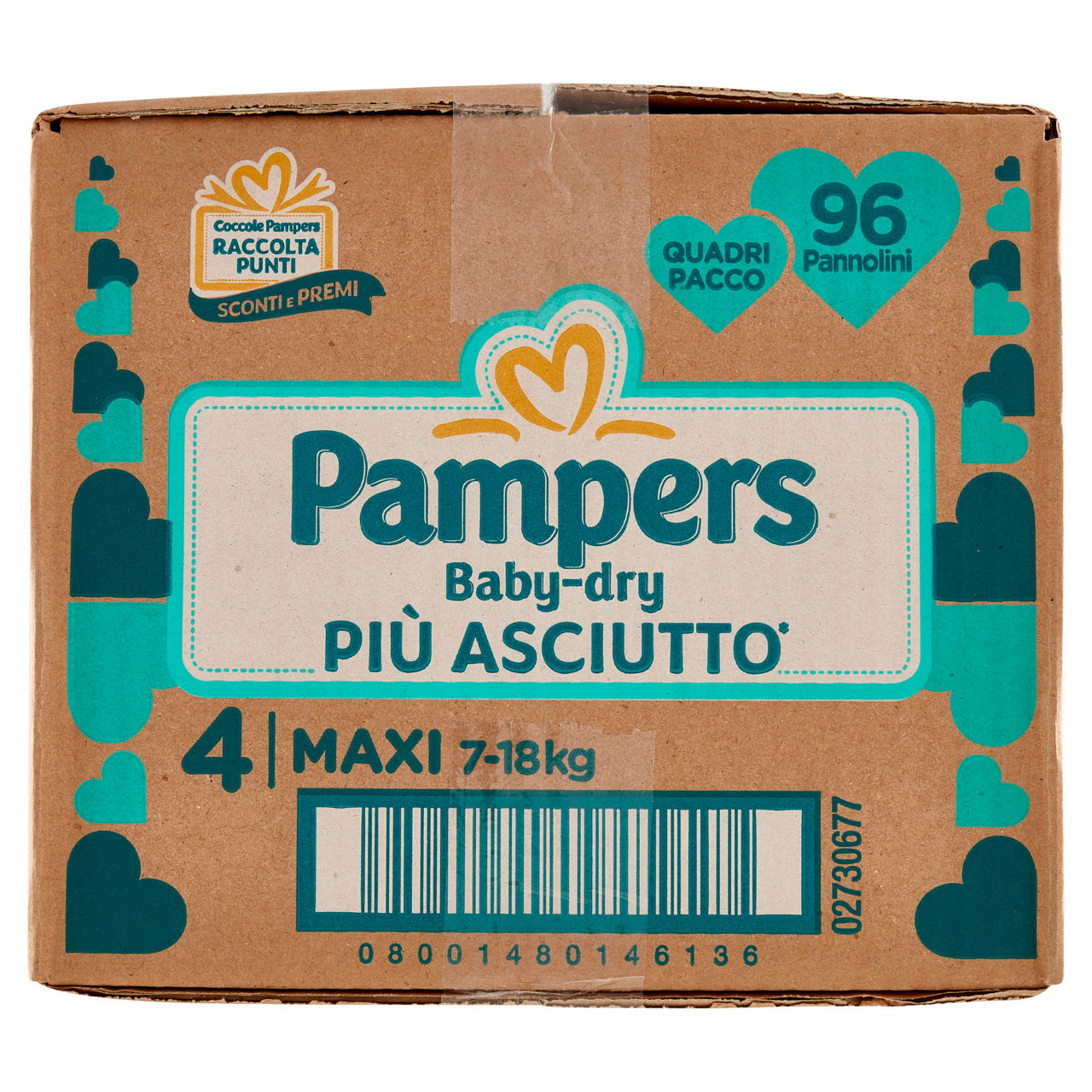 Pannolini maxi tg 4 kg 7-18 pz 96 - Immagine 11