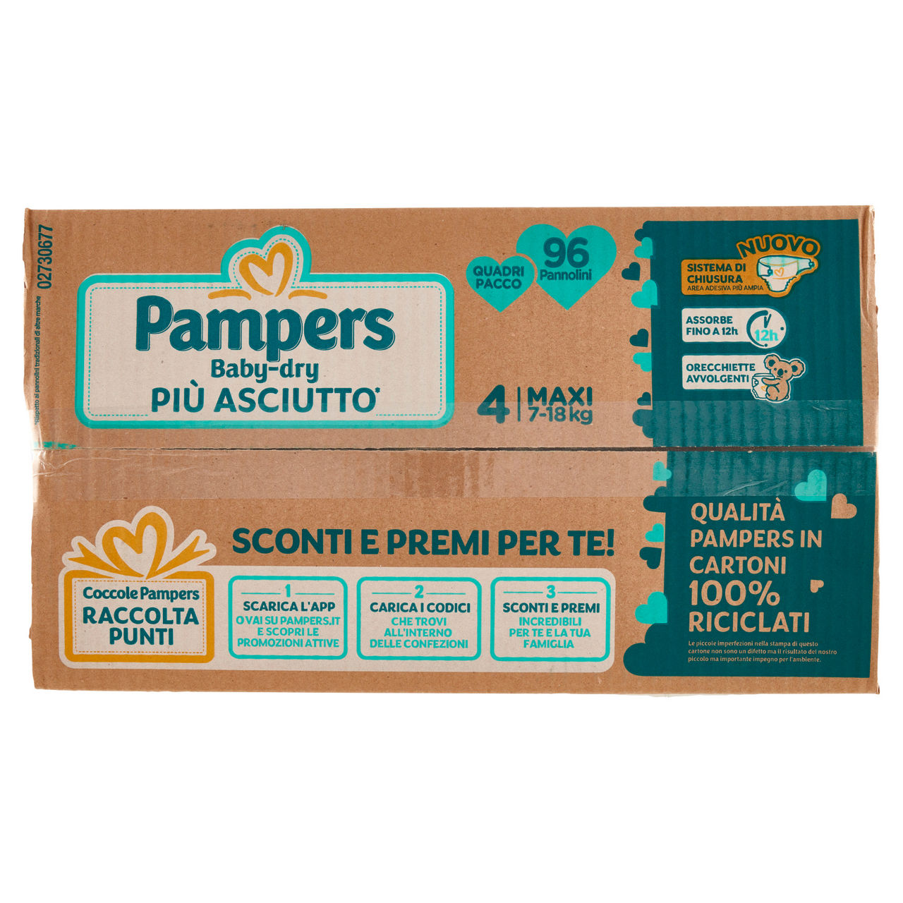 Pannolini maxi tg 4 kg 7-18 pz 96 - Immagine 31
