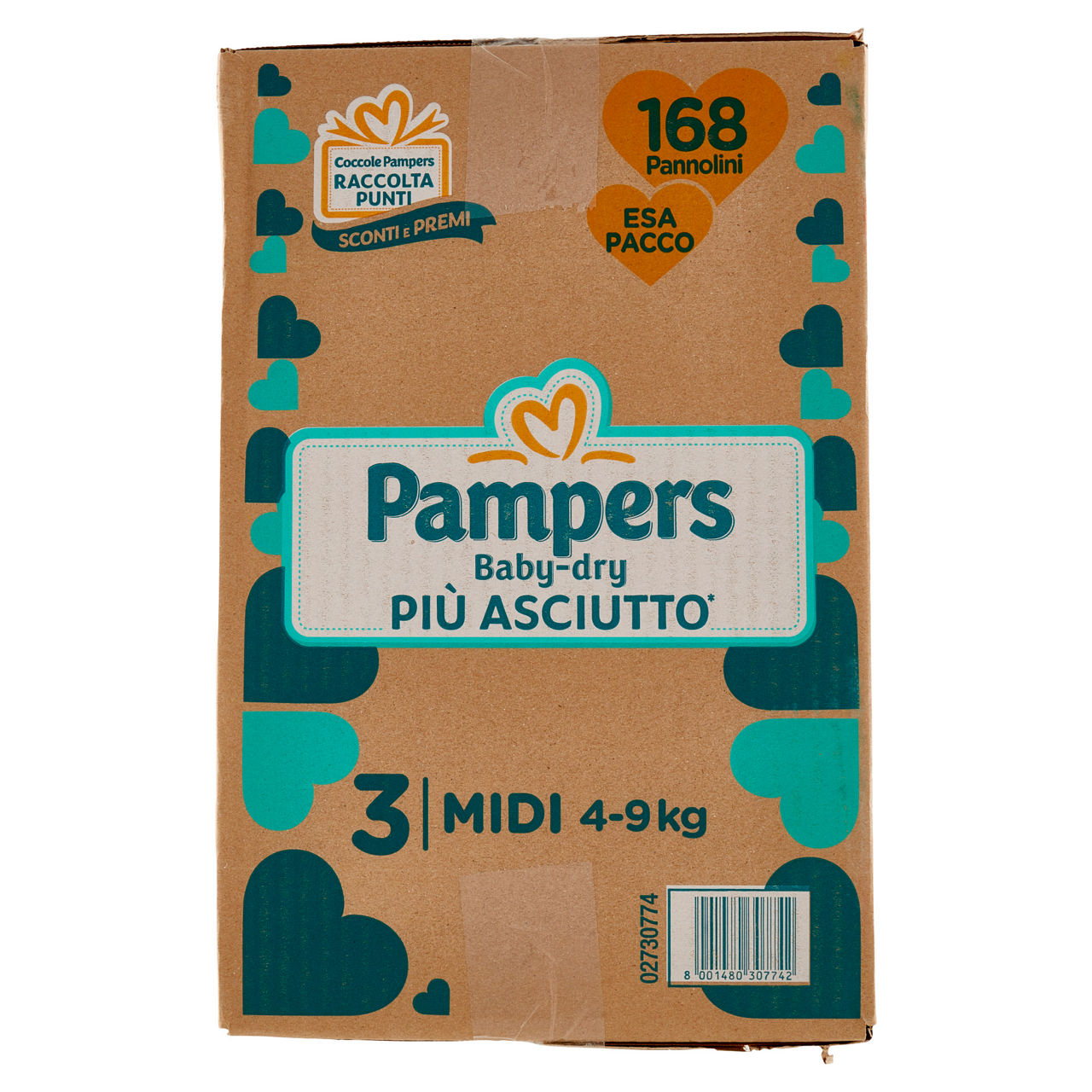 Pannolini midi tg 3 kg 4-9 pz 168 - Immagine 21