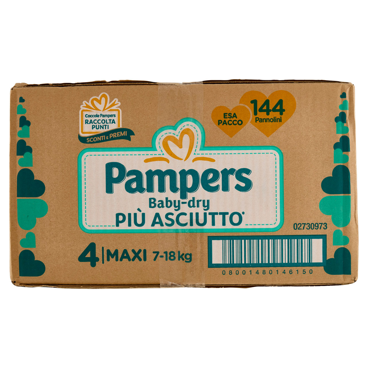 Pannolini maxi tg 4 kg 7-18 pz 144 - Immagine 11