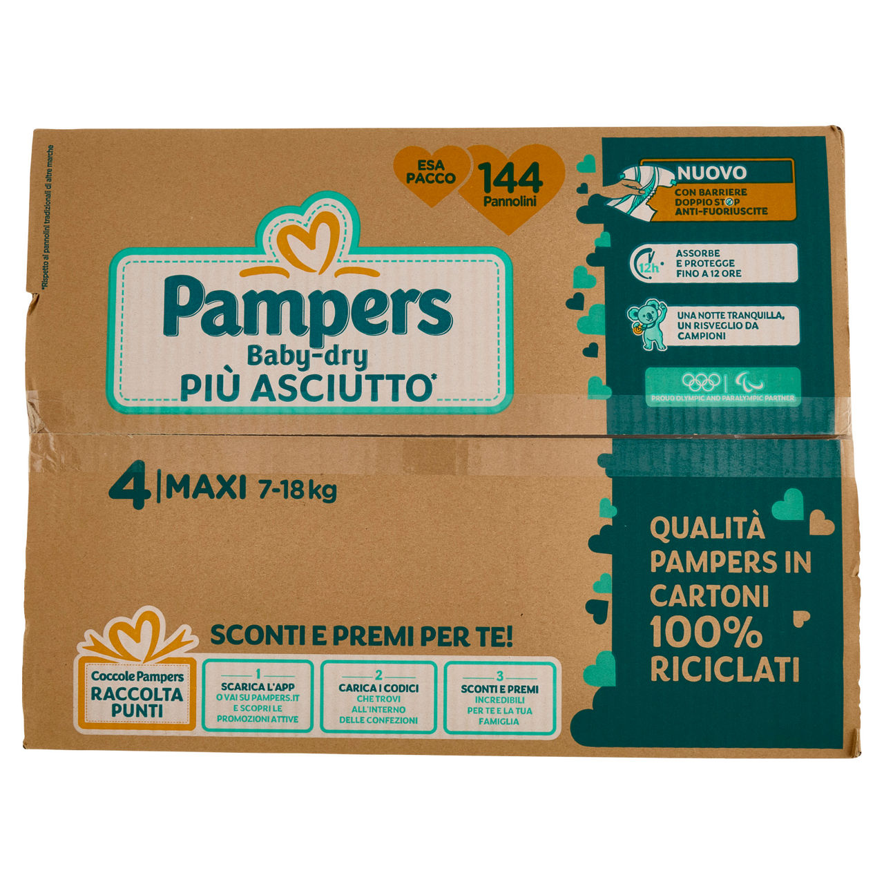 Pannolini maxi tg 4 kg 7-18 pz 144 - Immagine 51