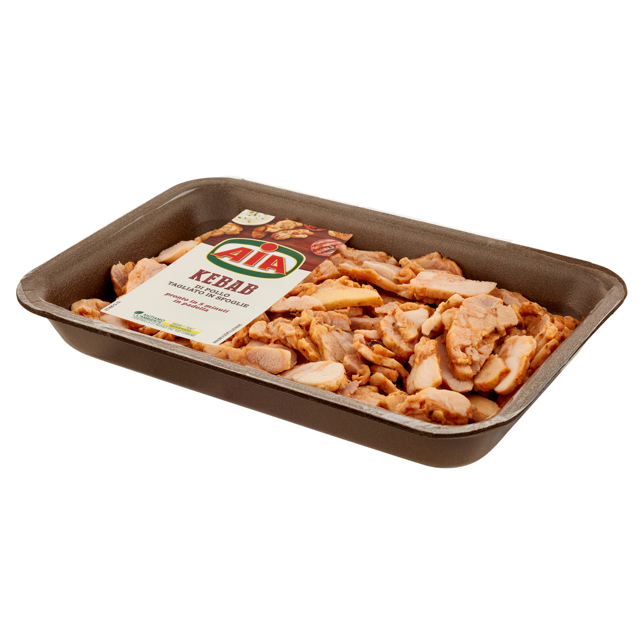 Kebab di pollo tagliato in sfoglie 300 gr  - Immagine 11