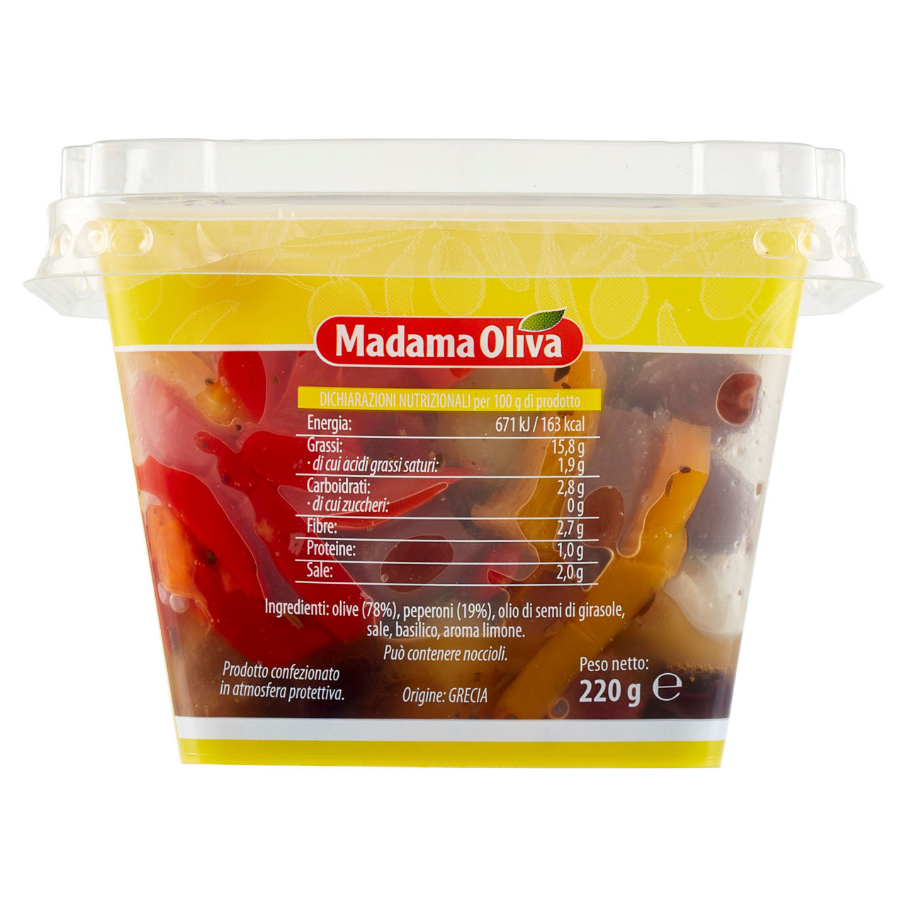 Olive denocciolate con peperoni 220 gr - Immagine 11