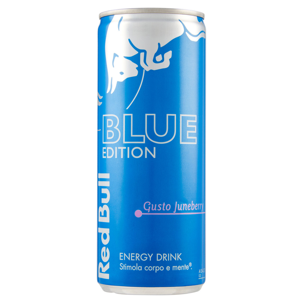 Energy drink Blue gusto Juneberry in lattina 250 ml - Immagine 01