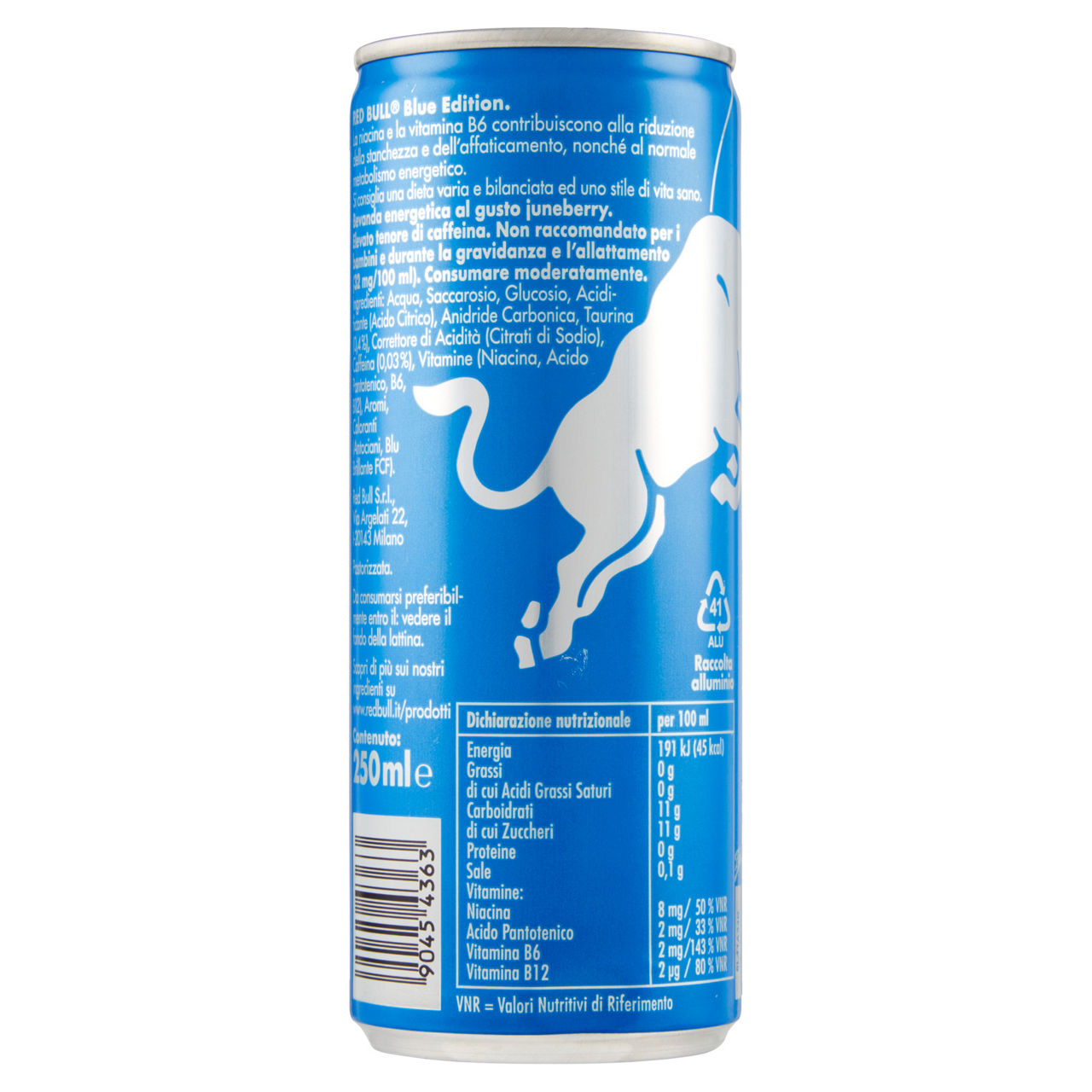 Energy drink Blue gusto Juneberry in lattina 250 ml - Immagine 51