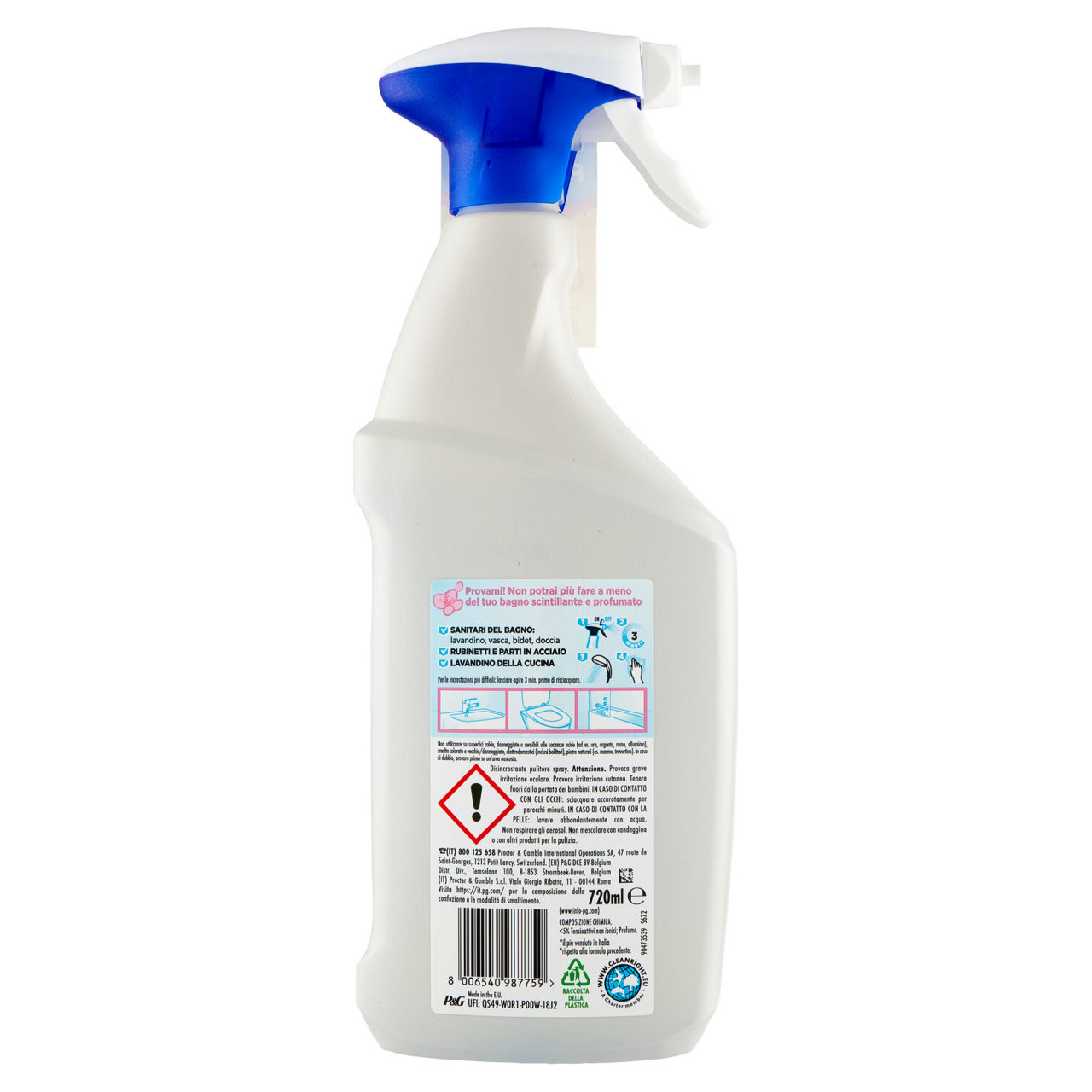 Detergente anticalcare spray fresco profumo 720 ml - Immagine 21