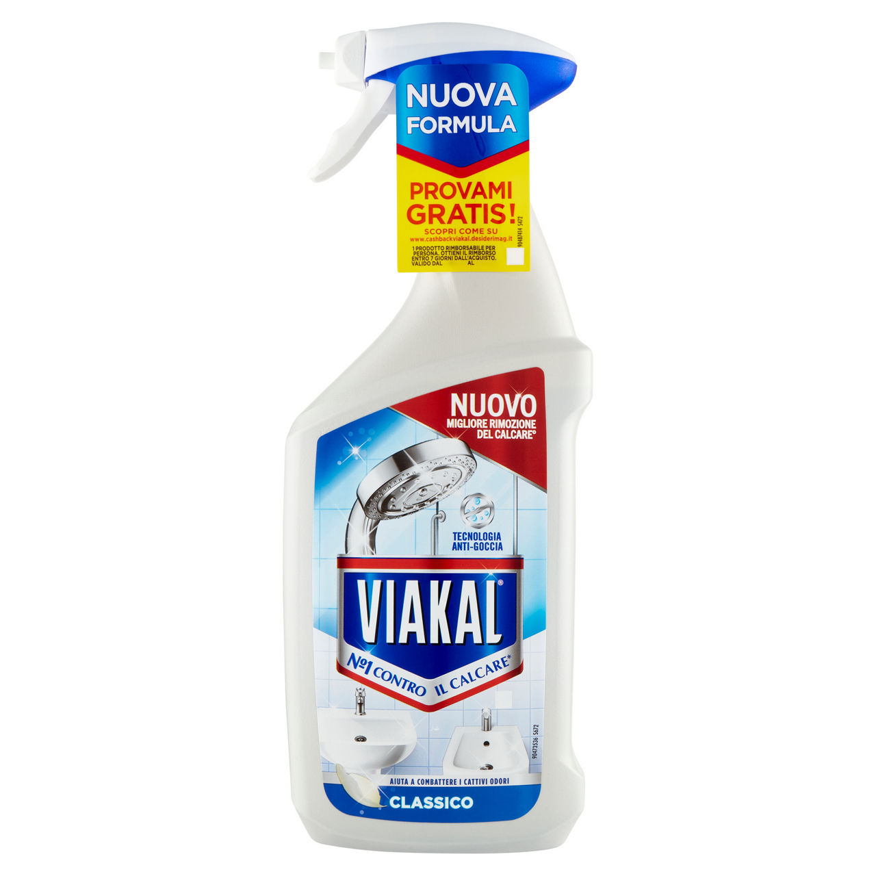 Detergente anticalcare spray classico 720 ml - Immagine 01