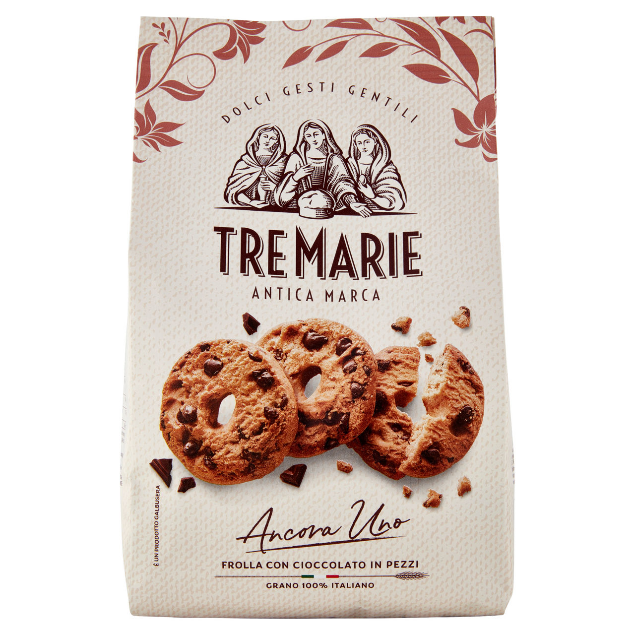 Biscotti frollini con pezzi di cioccolato 360 gr
