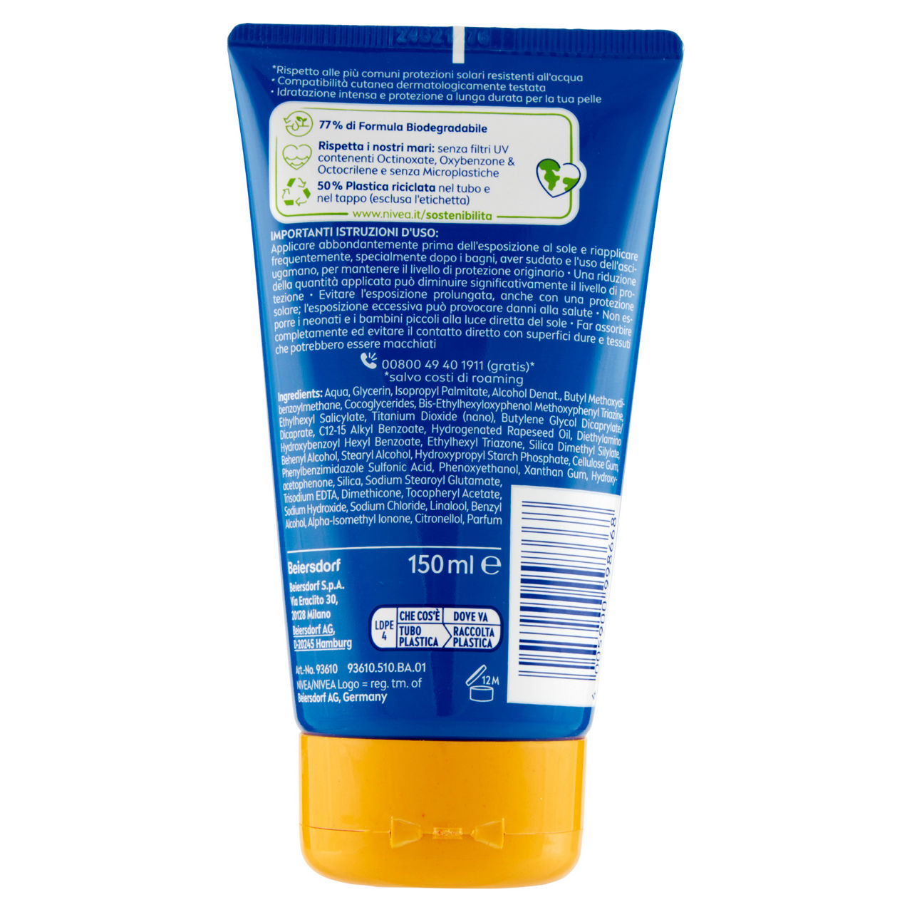 Latte solare nivea sun protect & hydrate ultra fp50+ ml 150 - Immagine 51
