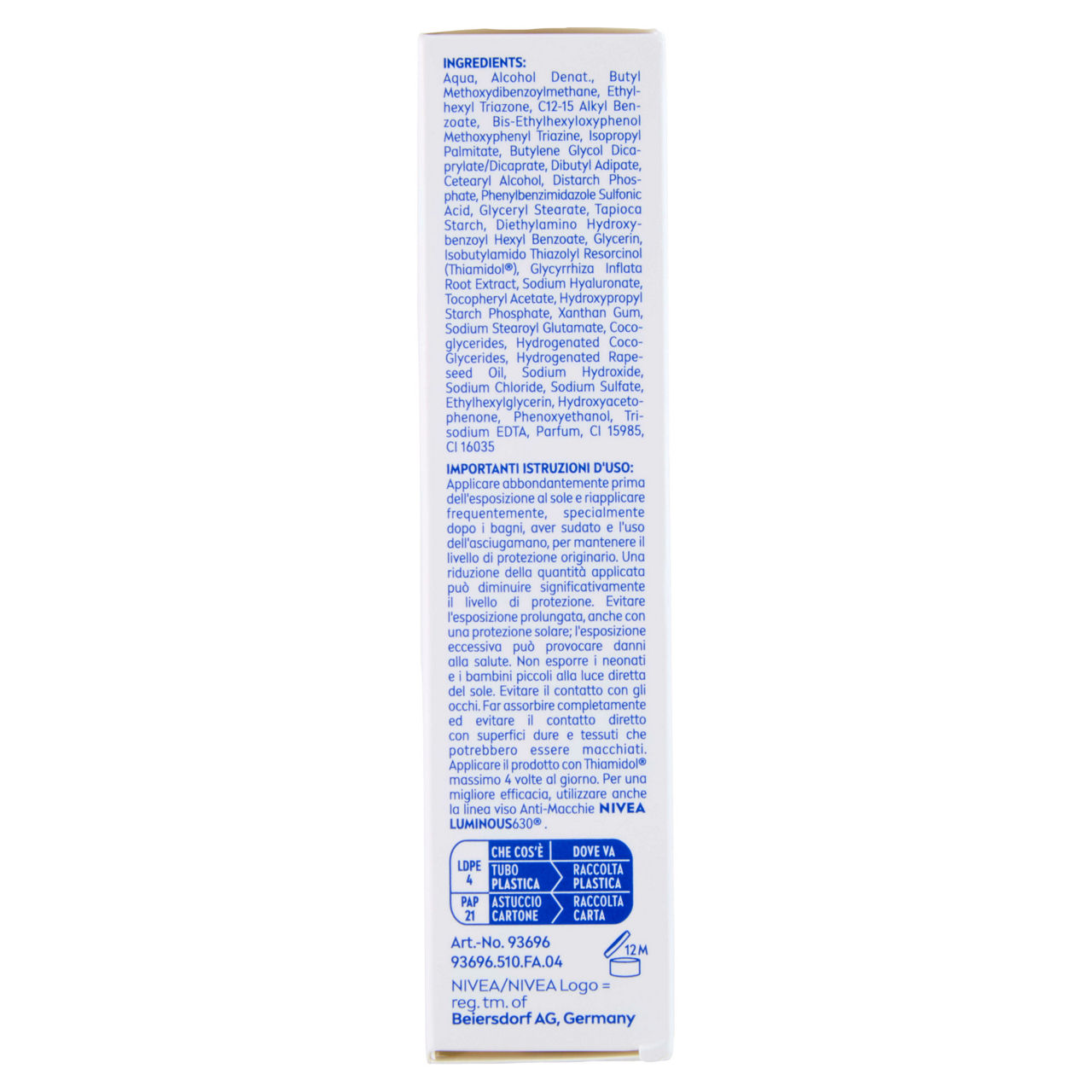 Crema solare viso Luminous 630 antimacchie SPF 50+ ml 40 - Immagine 21
