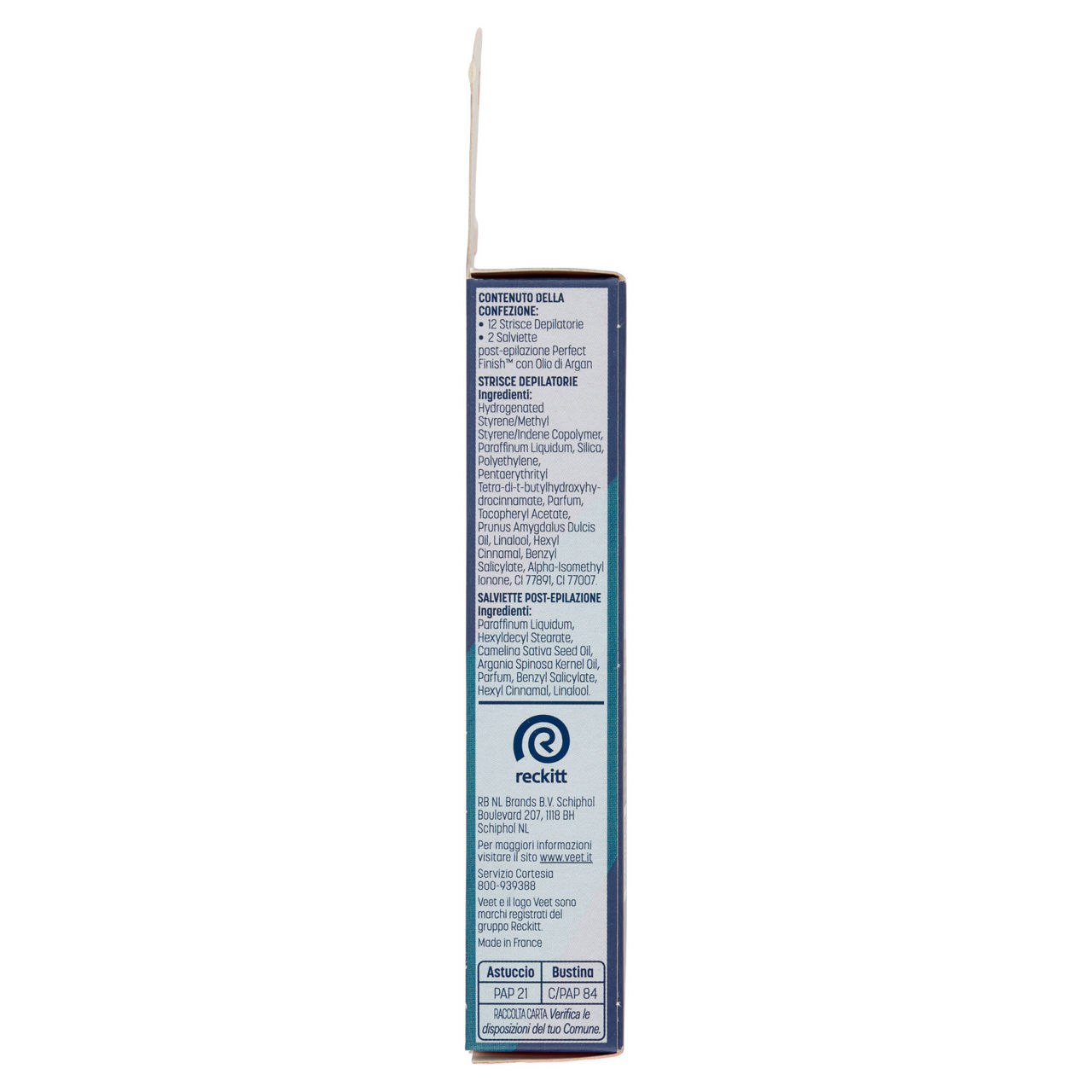 Strisce depilatorie viso pelli sensibili 12 pz - Immagine 21