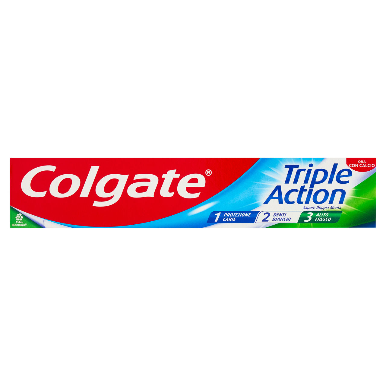 Dentifricio triple action doppia menta 75 ml - Immagine 01