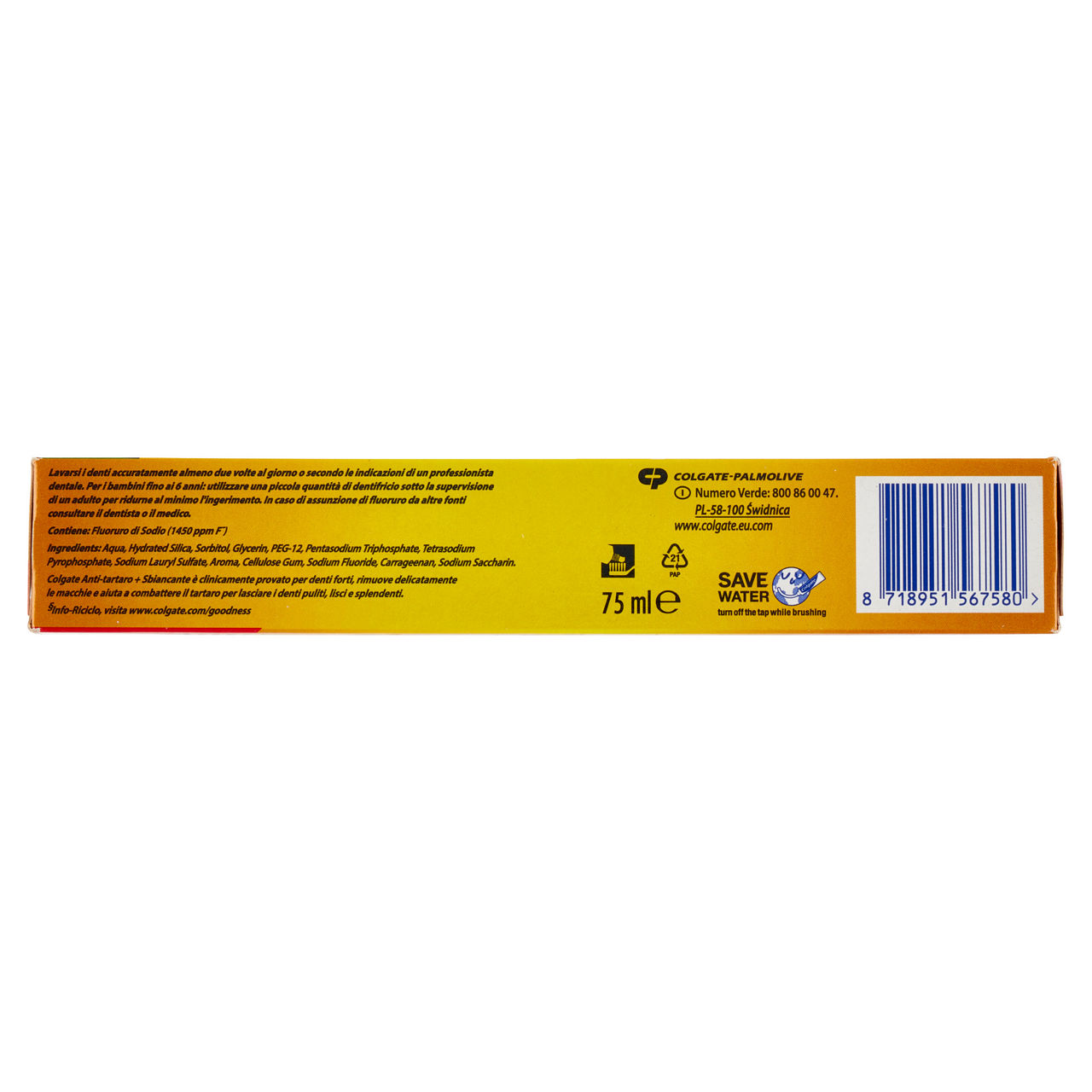 Dentifricio antitartaro e sbiancante 75 ml - Immagine 41