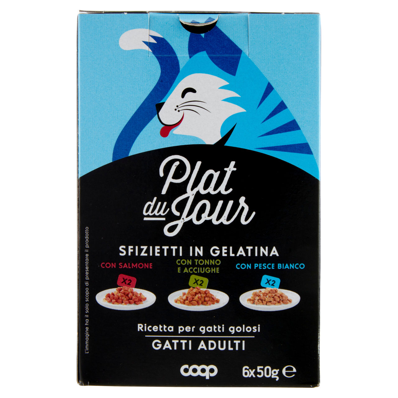 Umido per gatti in gelatina misto pesce 6 pz 50 gr - Immagine 21