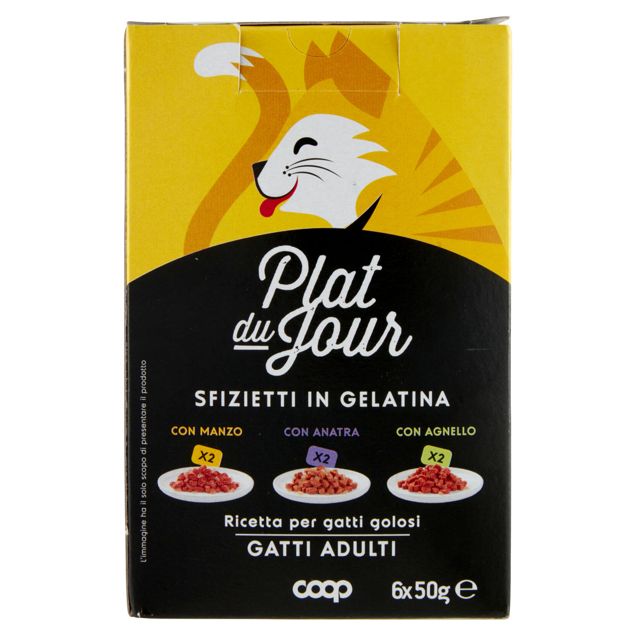 Umido per gatti in gelatina misto carni rosse 6 pz 50 gr - Immagine 61