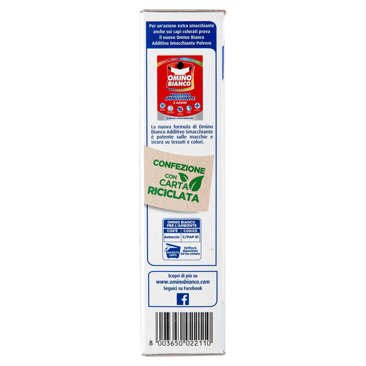Additivo sbiancante in polvere bianco vivo 500 gr - Immagine 21