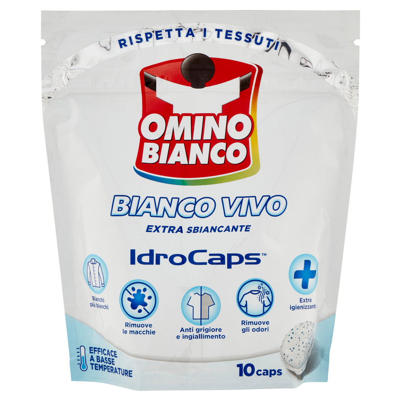 Additivo sbiancante Idro Caps bianco vivo 10 pz - Immagine 01