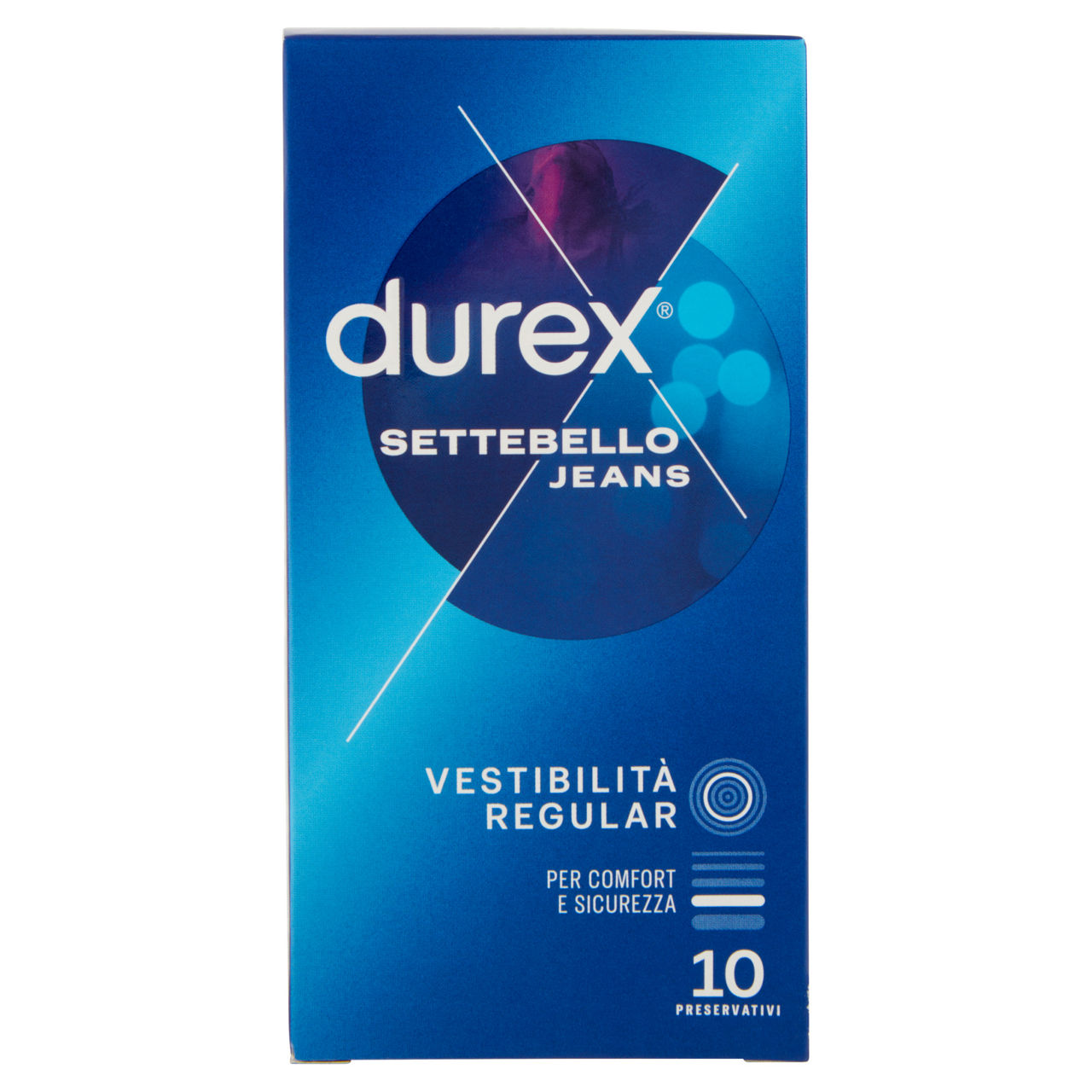 Profilattici durex settebello jeans pz.10