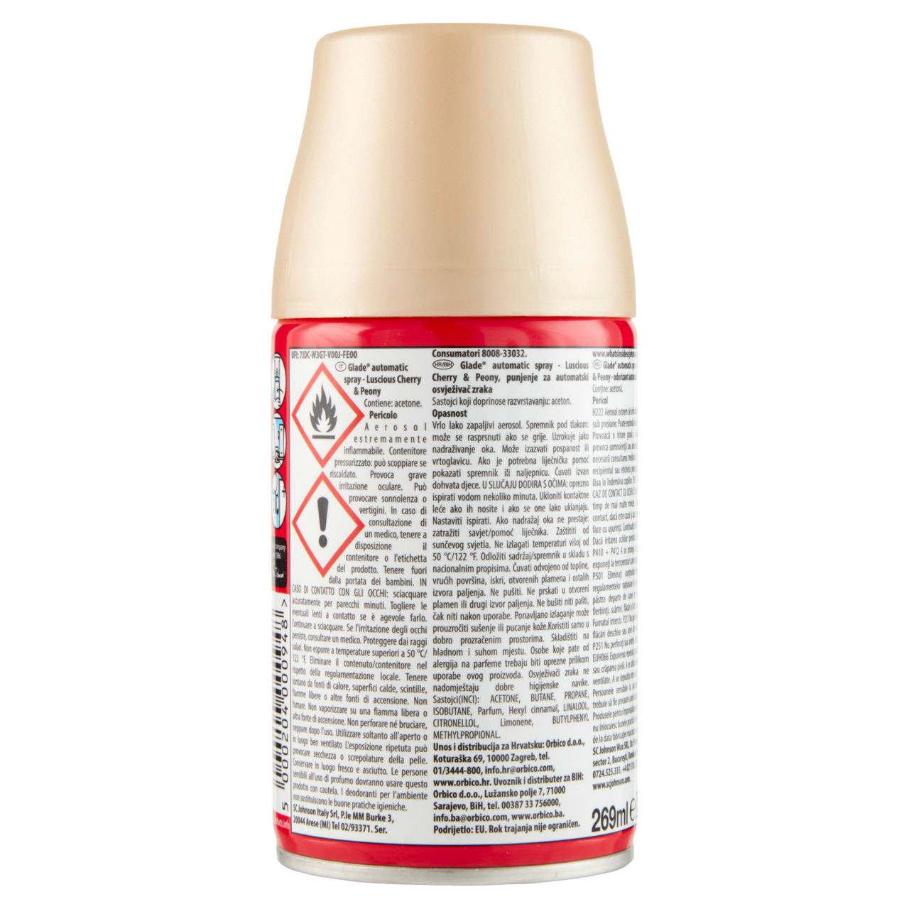 Ricarica per deodorante per ambienti Automatic Spray Luscious Cherry & Peony 269 ml - Immagine 41