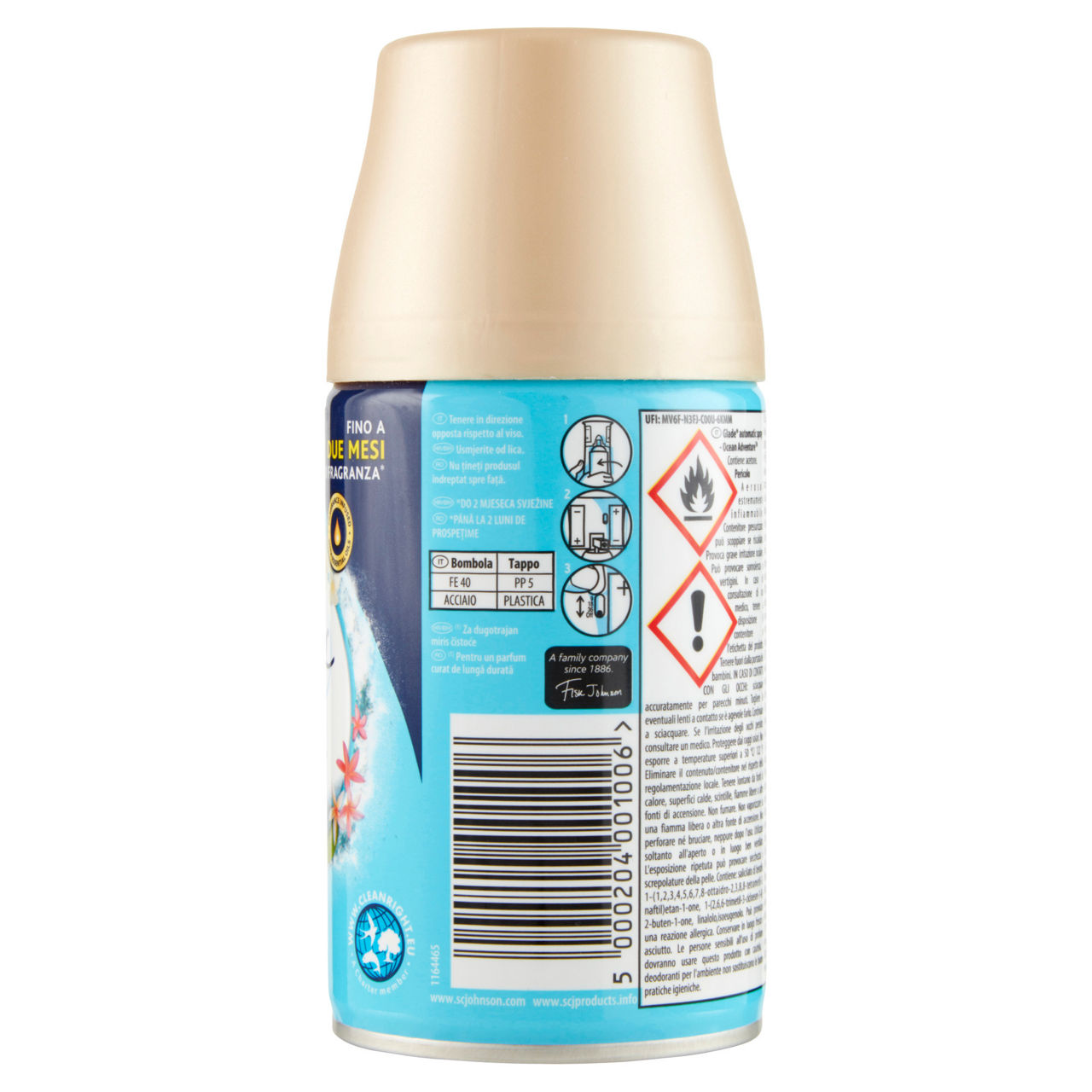 Ricarica per deodorante per ambienti Automatic Spray Ocean Adventure 269 ml - Immagine 41