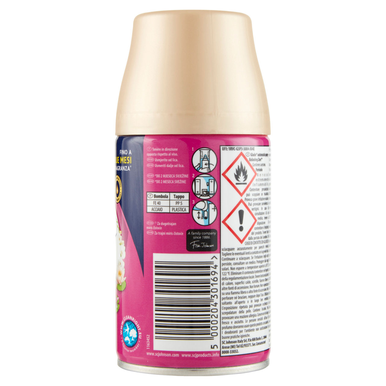 Ricarica per deodorante per ambienti Automatic Spray Relaxing Zen 269 ml - Immagine 51