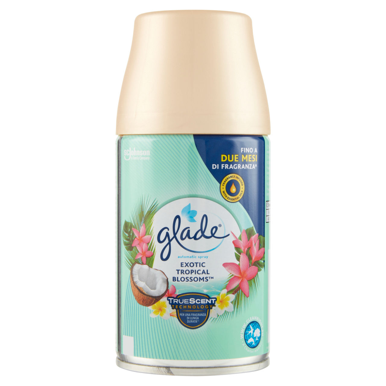 Deodorante amb.glade automatic spray ricarica exotic tropical blossom ml 0,269 - Immagine 01