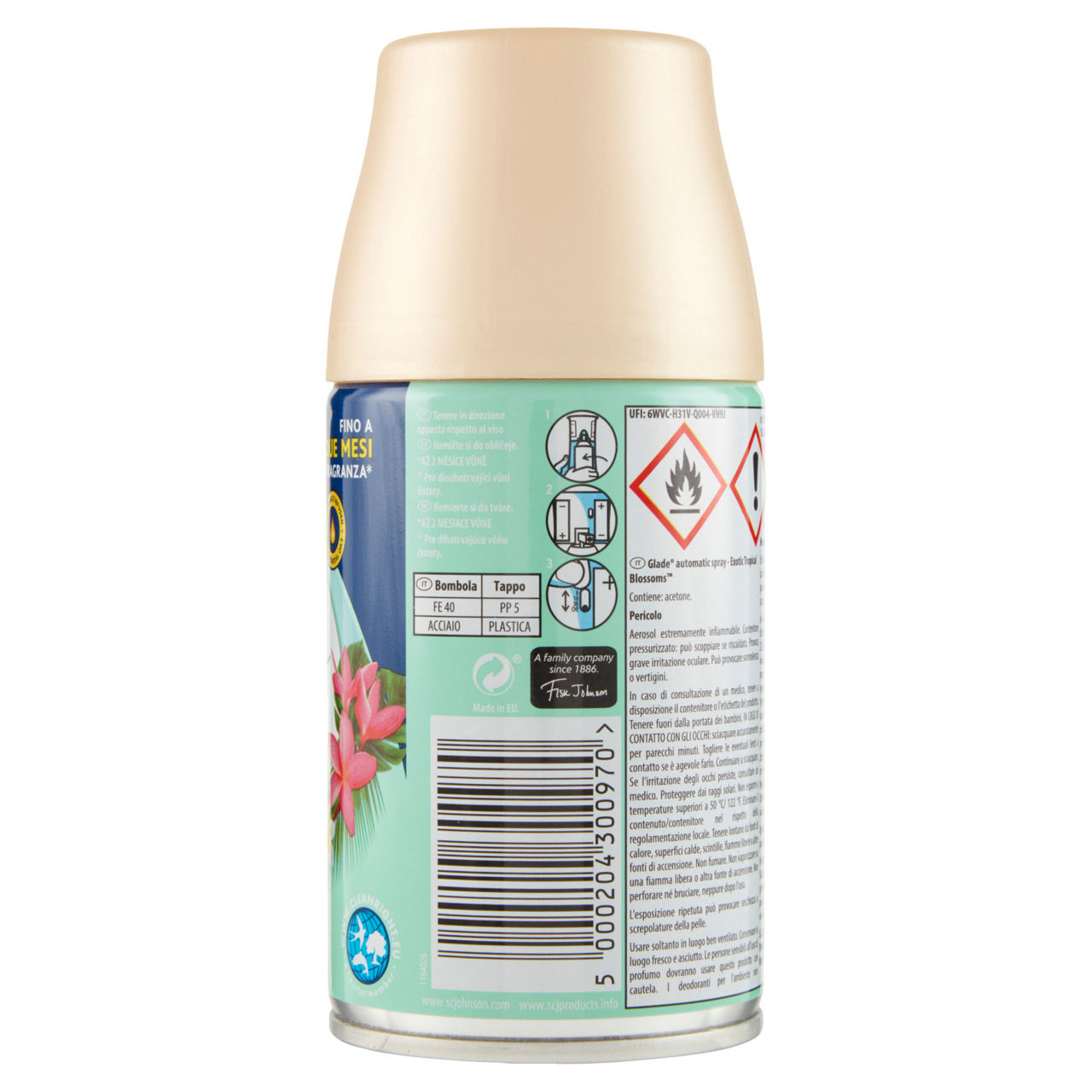 Deodorante amb.glade automatic spray ricarica exotic tropical blossom ml 0,269 - Immagine 11
