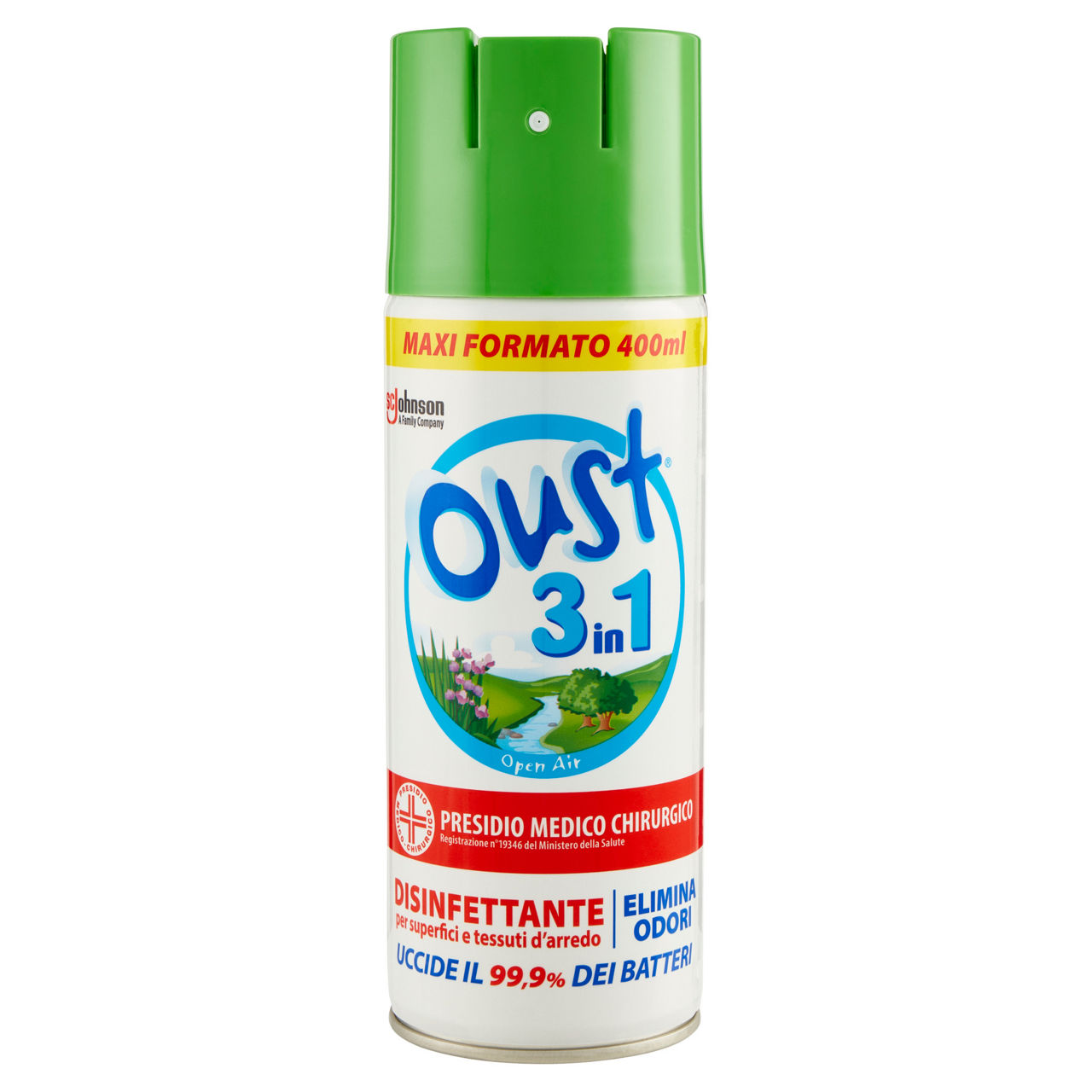 Deodorante ambiente oust 3in1 spray open air ml 400 - Immagine 01
