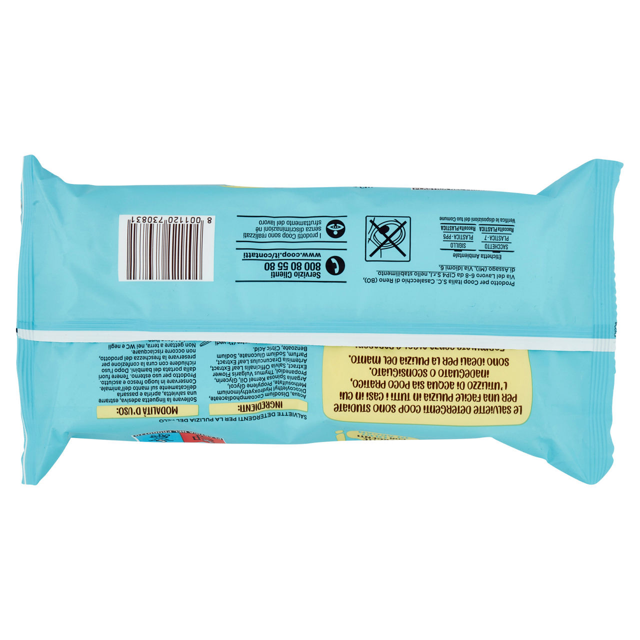 Salviette detergenti olio argan coop base 40pz - Immagine 21