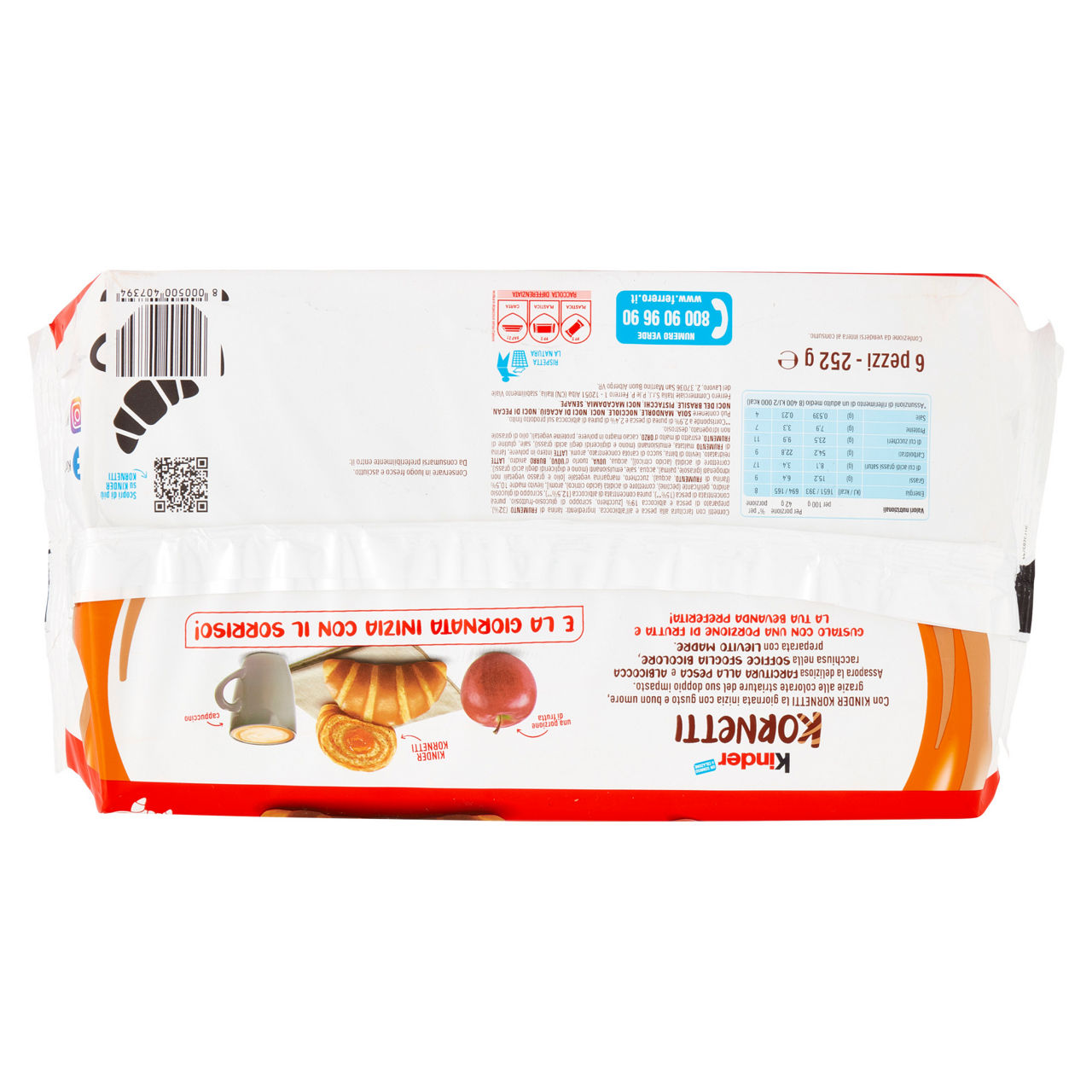 Cornetti alla pesca e albicocca 252 gr - Immagine 41