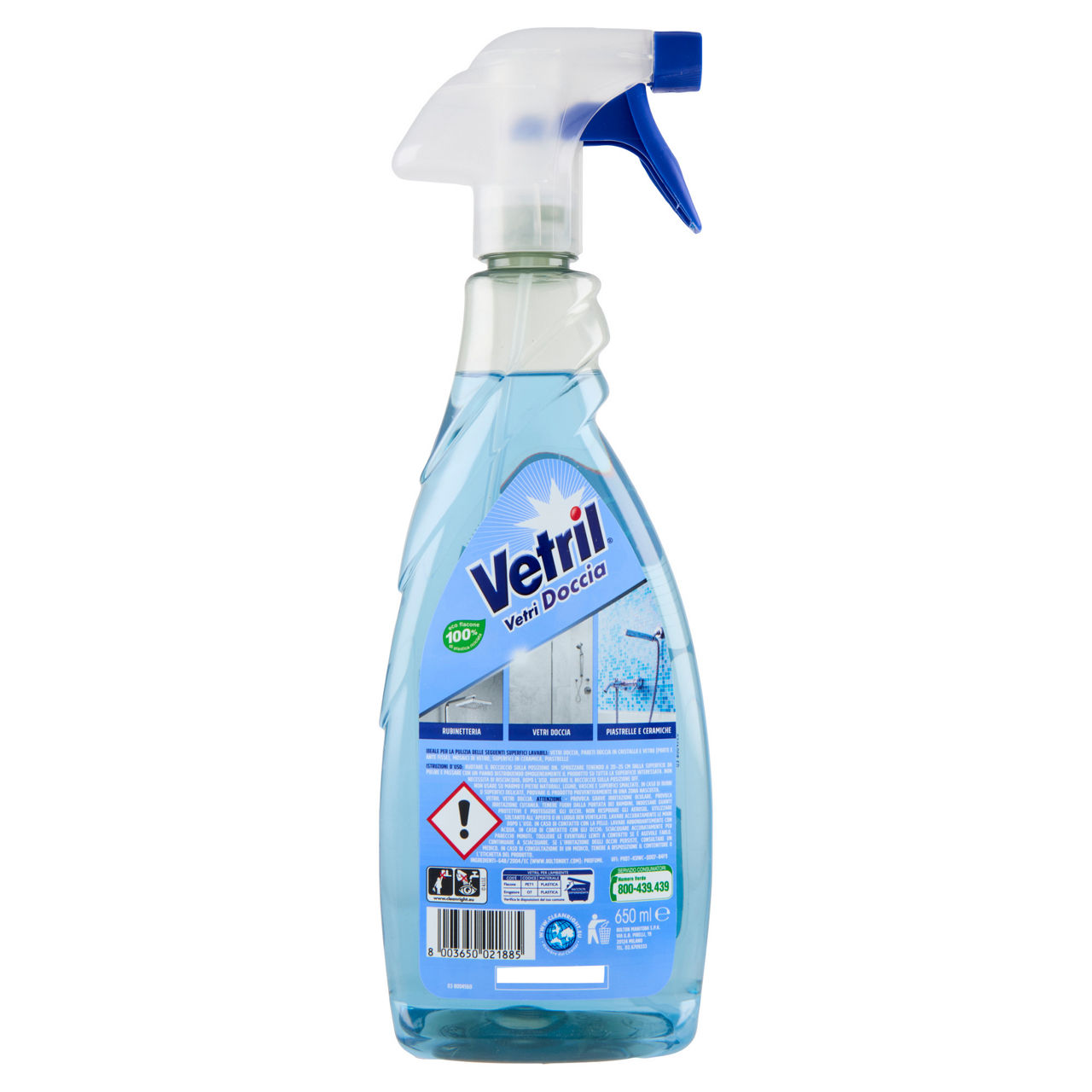 Detergente spray vetri doccia anticalcare 650 ml - Immagine 11