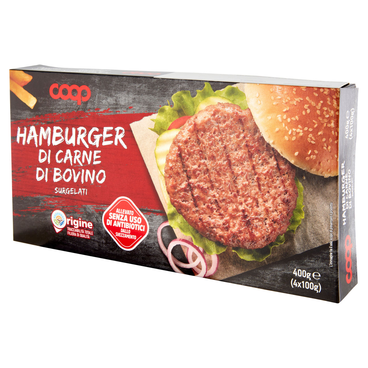 Hamburger di carne di bovino surgelati 4 pz 400 gr - Immagine 11
