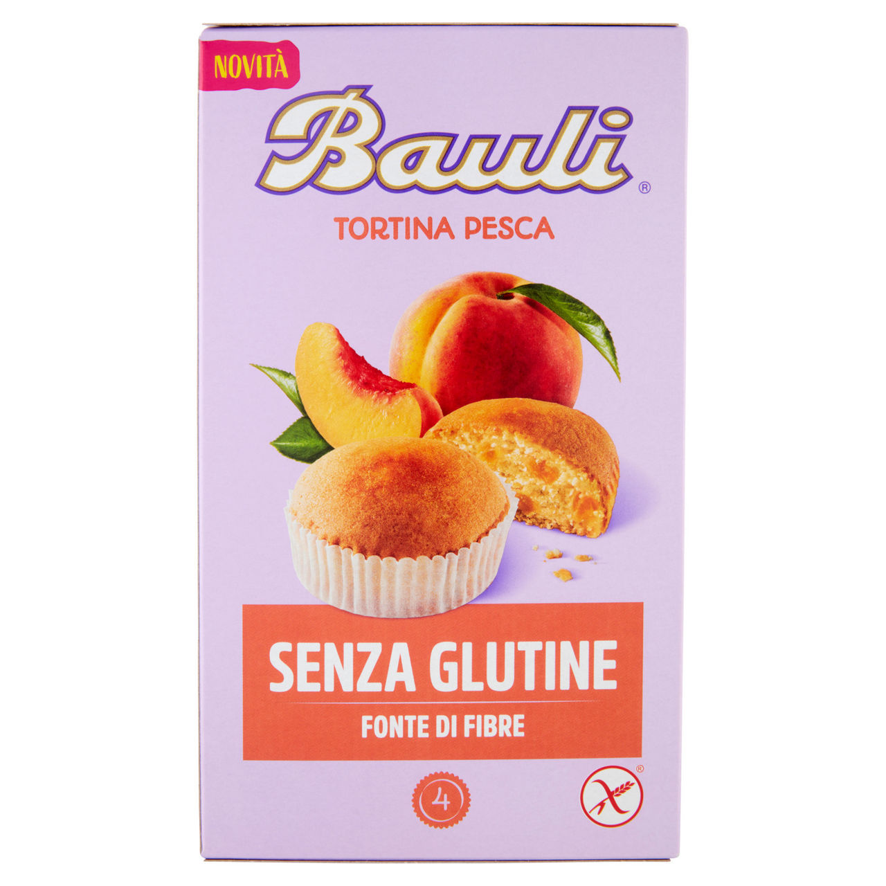 Tortina pesca senza glutine 4 pz x 35 gr