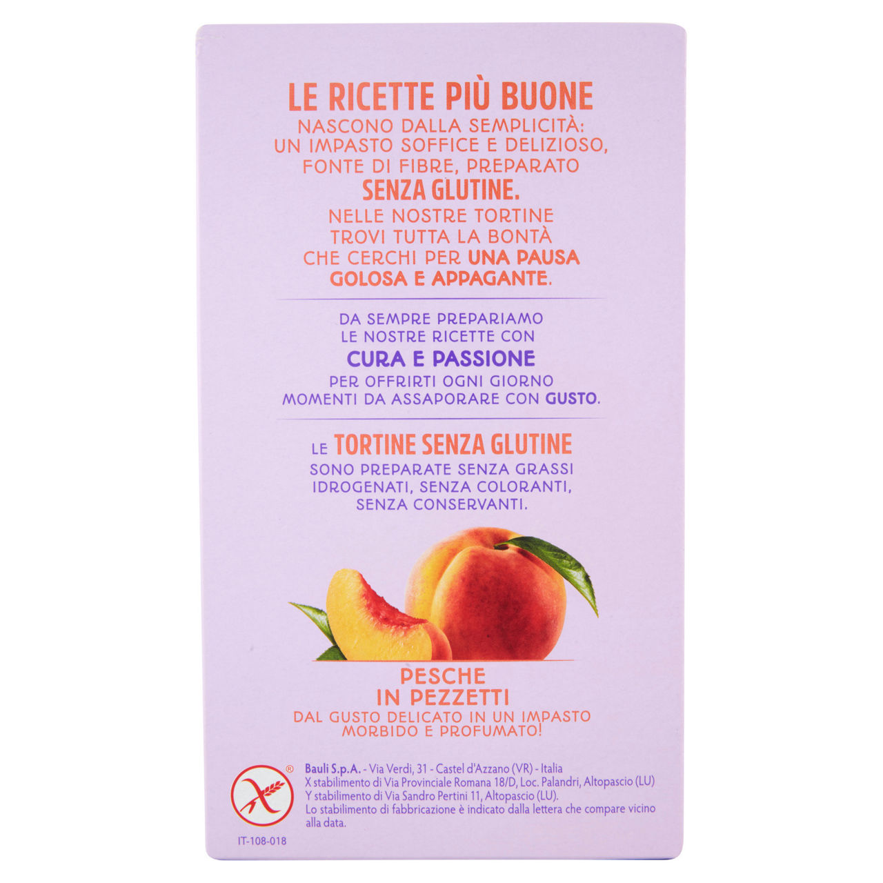 Tortina pesca senza glutine 4 pz x 35 gr - Immagine 41