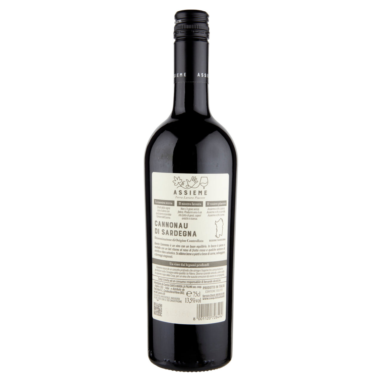 Vino rosso Cannonau di Sardegna DOC 750 ml - Immagine 21