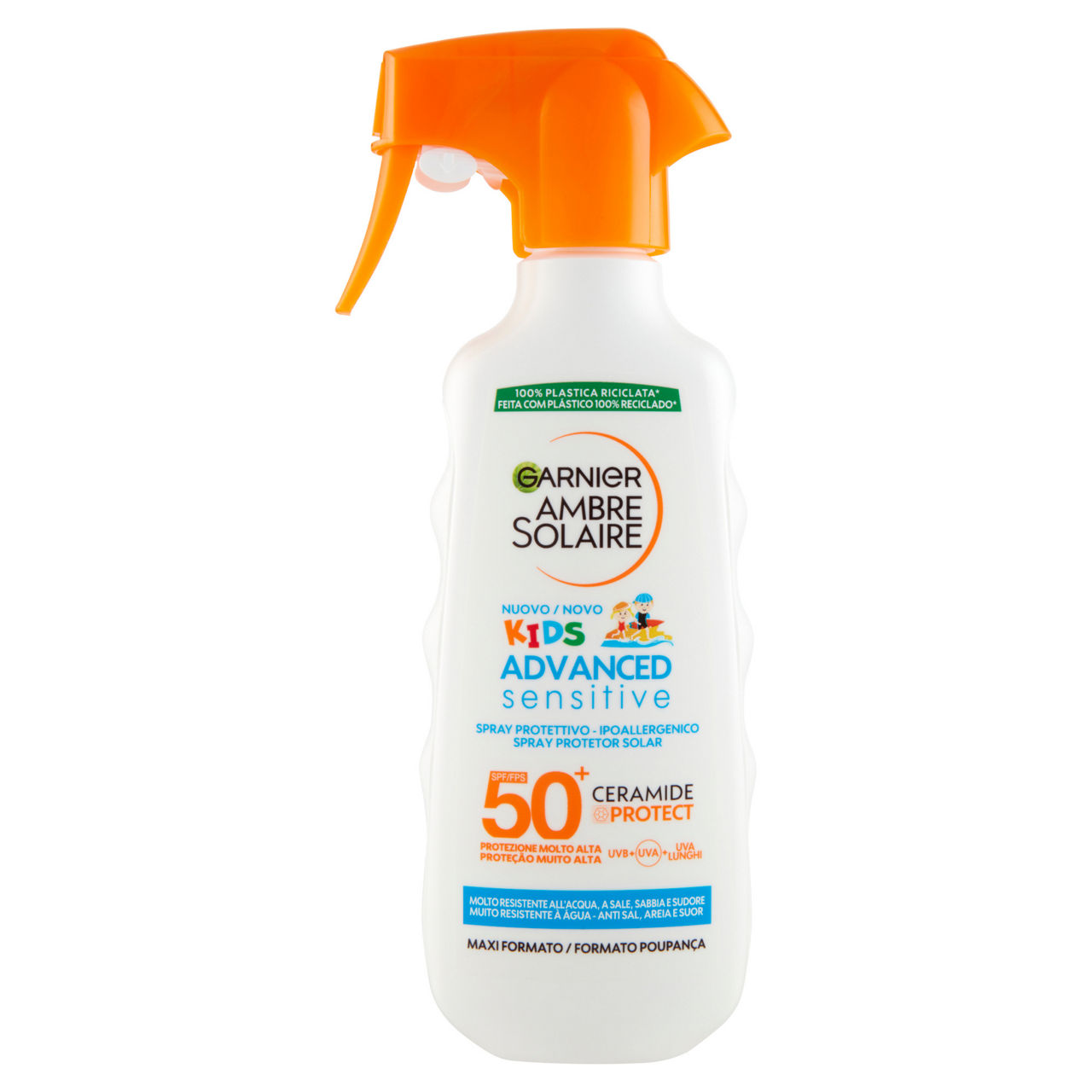 Solare gachette ambre solaire advanced sensitive kid ip50+ ml 270 - Immagine 01