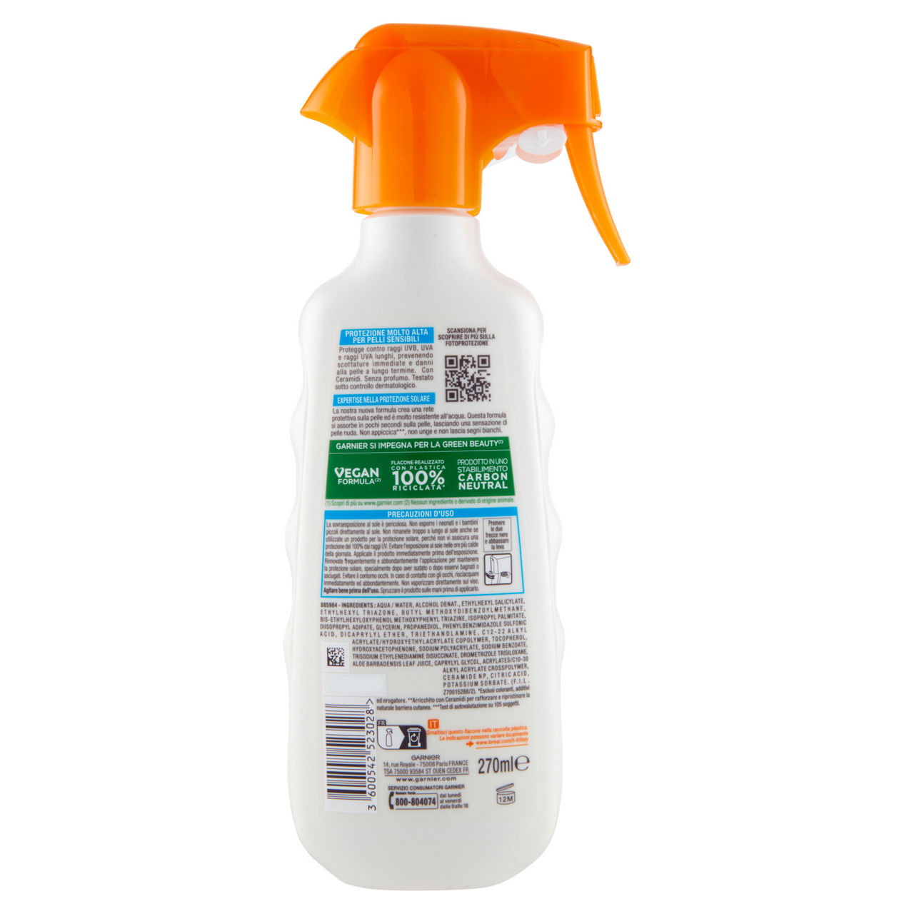 Latte solare gachette Advanced Sensitive SPF50+ ml 270 - Immagine 21