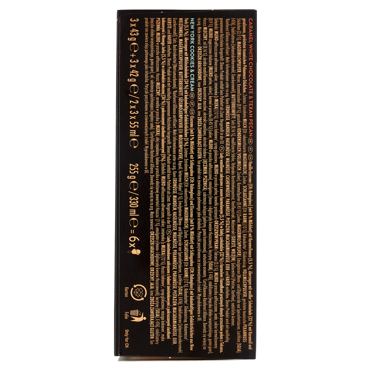 Stecco gelato al cioccolato caramello e noci pecan e alla panna e biscotto 6 pz 255 gr - Immagine 31