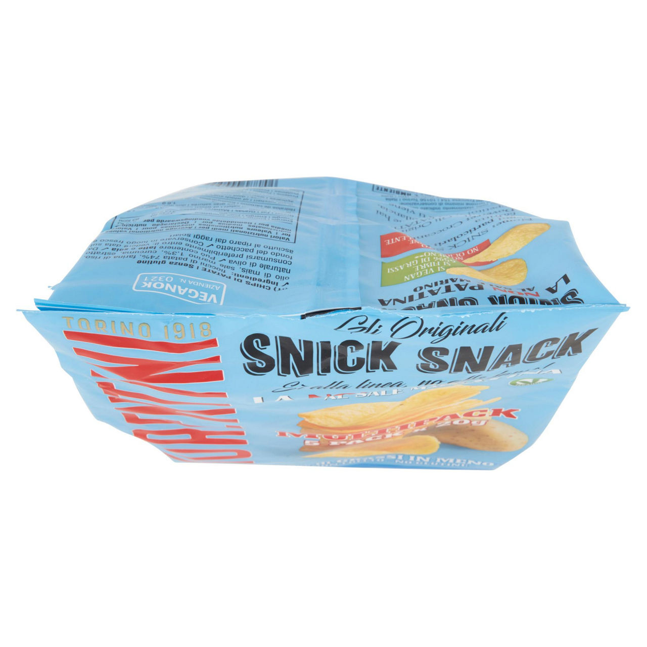Patatine non fritte al sale marino Snick Snack 100 gr - Immagine 41