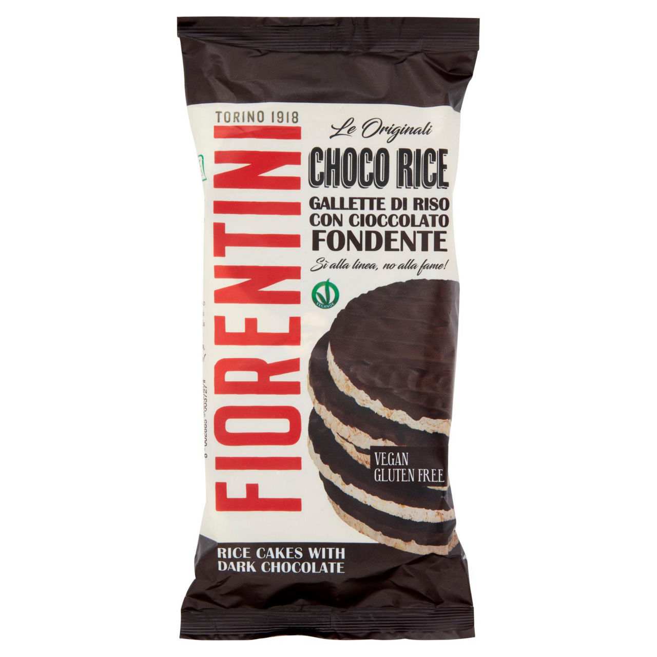Gallette di riso ricoperte di cioccolato fondente 100 gr