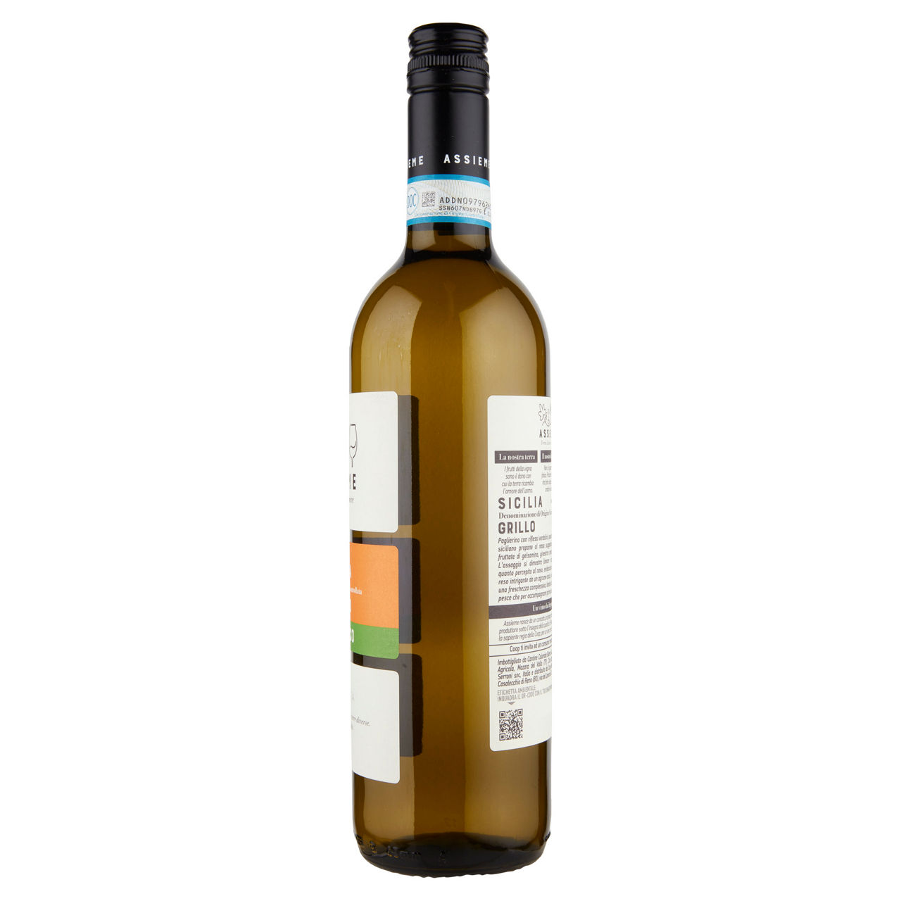 Vino bianco Sicilia DOC Grillo bio 750 ml - Immagine 11