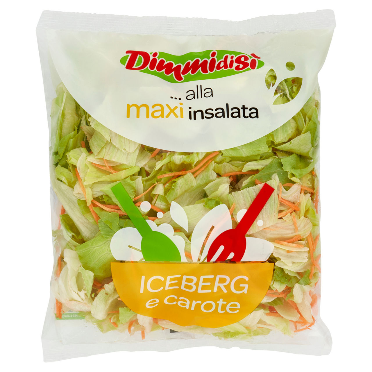 Insalata iceberg e carote 500 gr