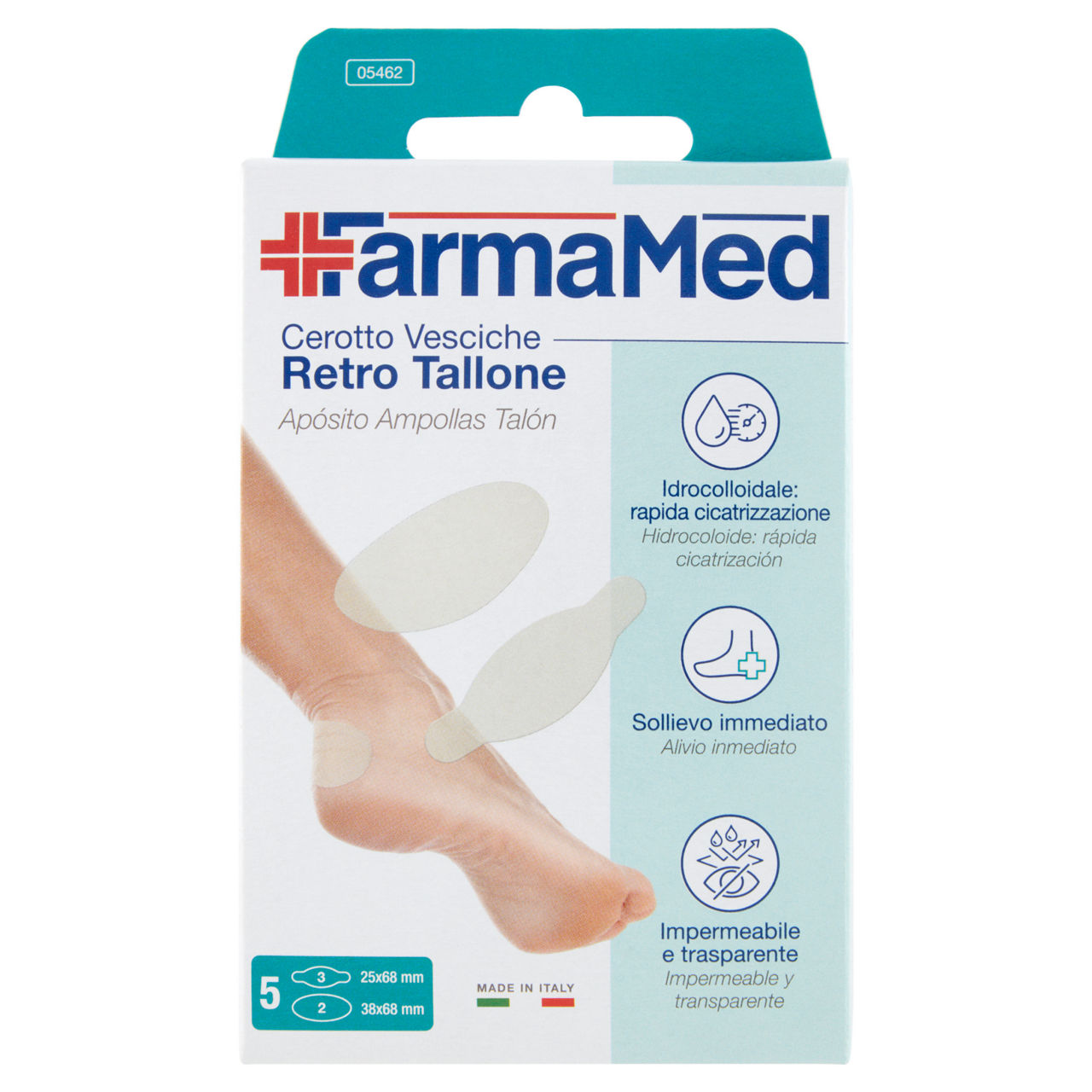 Cerotti vesciche talloni farmamed pz.5