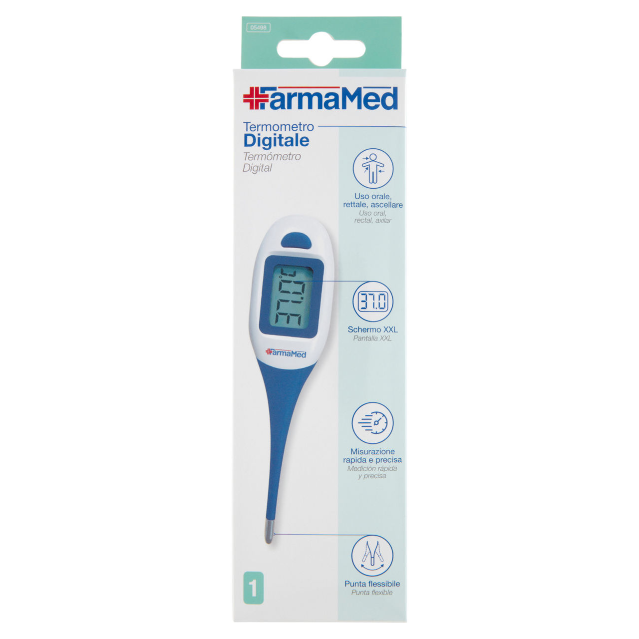 Termometro digitale farmamed pz.1 - Immagine 01