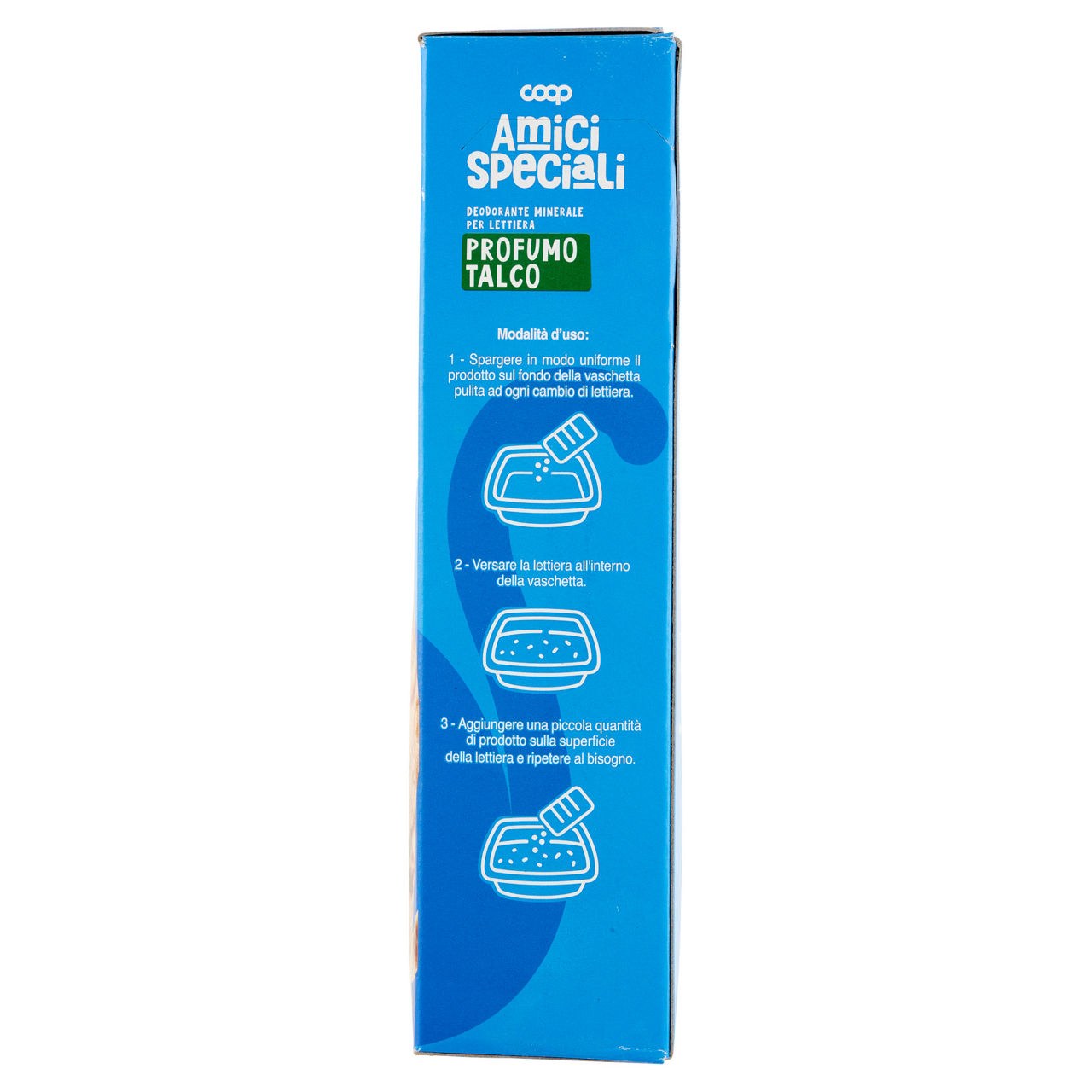 Deodorante lettiera gatto profumazione talco amici speciali coop g500 - Immagine 21