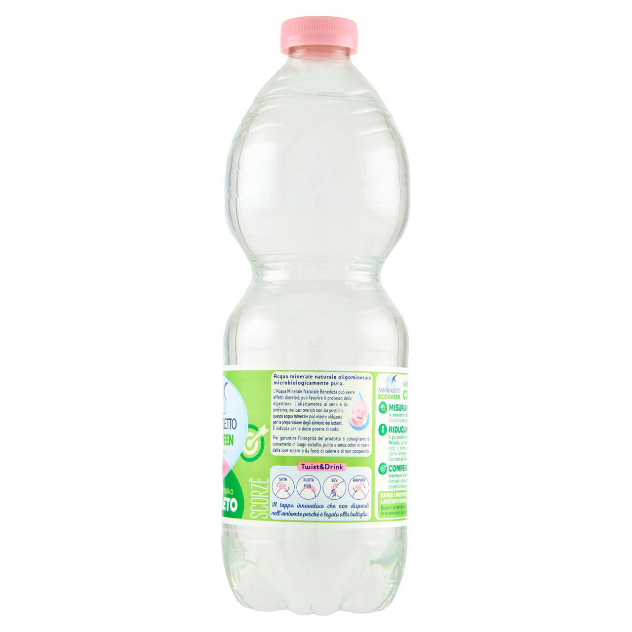 Acqua minerale naturale Ecogreen 500 ml - Immagine 51