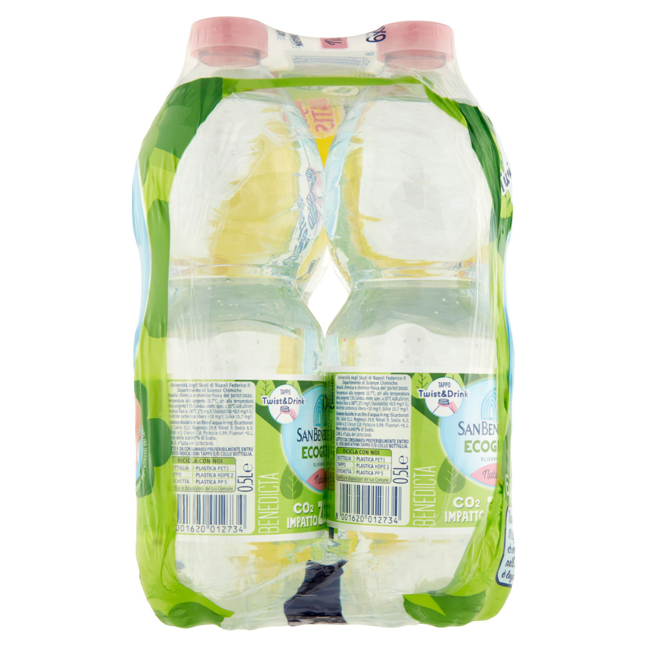 Acqua minerale naturale Ecogreen 500 ml x 4 + 2 pz omaggio - Immagine 11