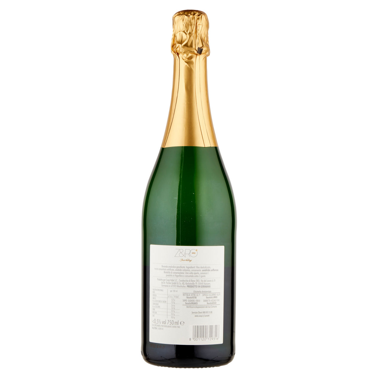Spumante analcolico zero 750 ml - Immagine 31