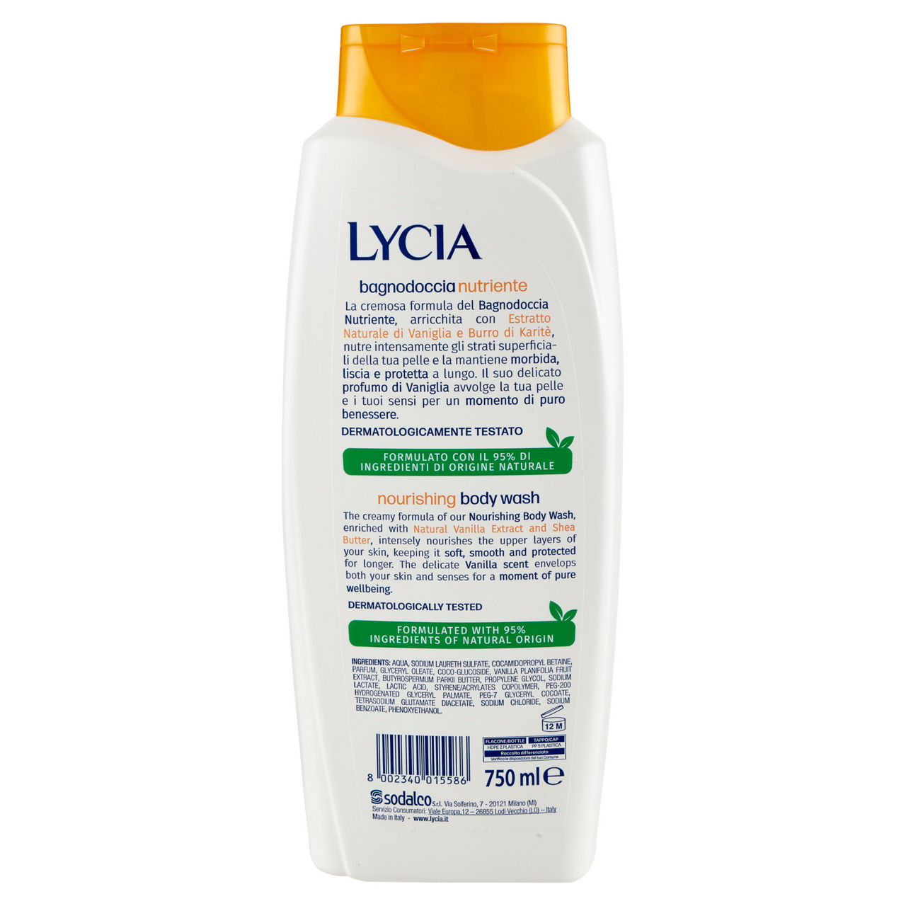 Bagnodoccia lycia nutriente ml 750 - Immagine 51